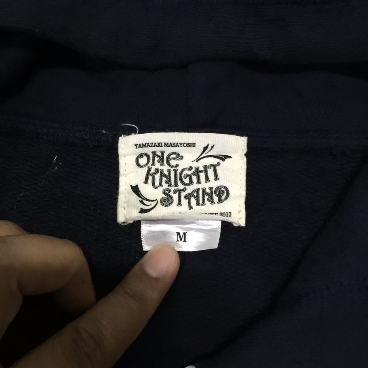 Japanese Brand Tamazaki Masayoshi One knight stand hoodie Size US M / EU 48-50 / 2 - 5 Thumbnail