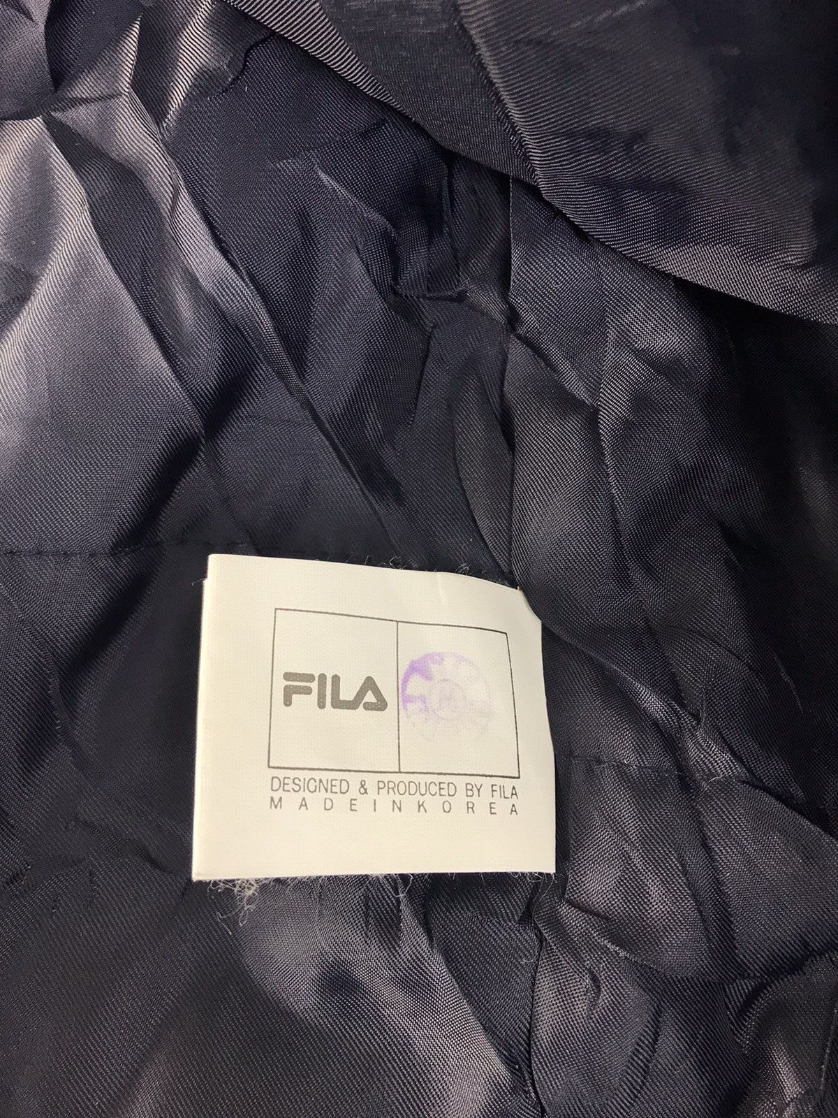 Fila × Vintage Fila Italia California Zipper Bomber Jacket Classic Design Size US L / EU 52-54 / 3 - 6 Thumbnail