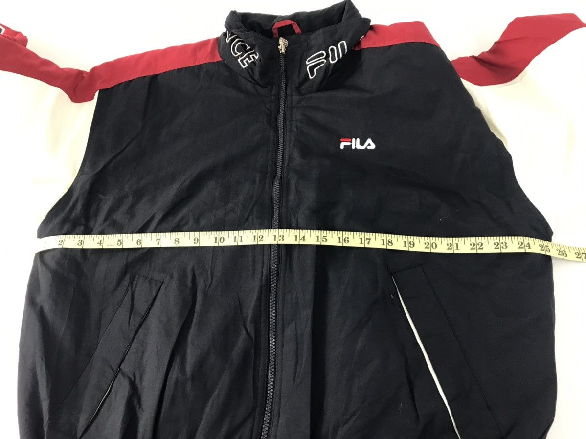 Fila × Vintage Fila Italia California Zipper Bomber Jacket Classic Design Size US L / EU 52-54 / 3 - 12 Thumbnail