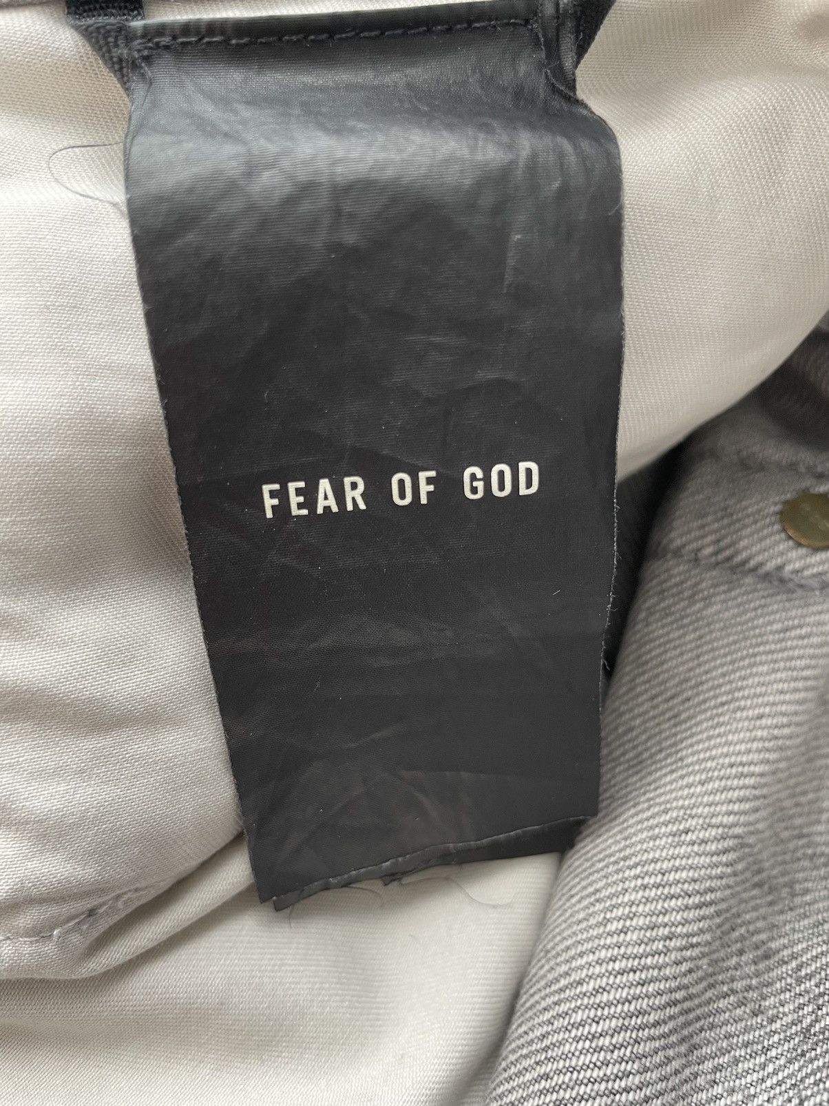 Fear of God Fear of God Sixth Collection Distressed Denim Jeans Gray Size US 30 / EU 46 - 5 Thumbnail