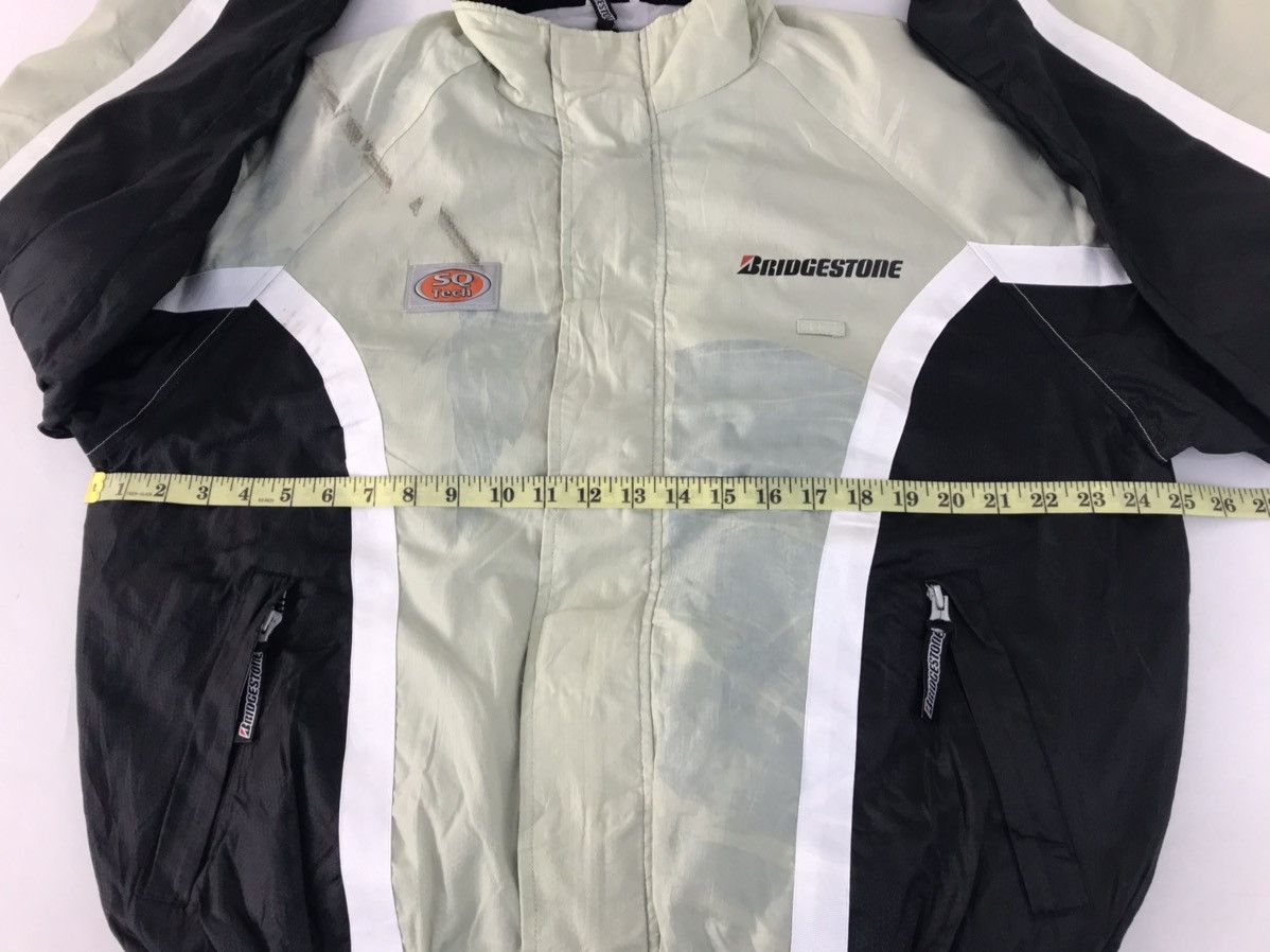 Vintage Bridgestone Windbreaker Nylon Jacket Big Logo Winter Wear Size US XL / EU 56 / 4 - 12 Thumbnail