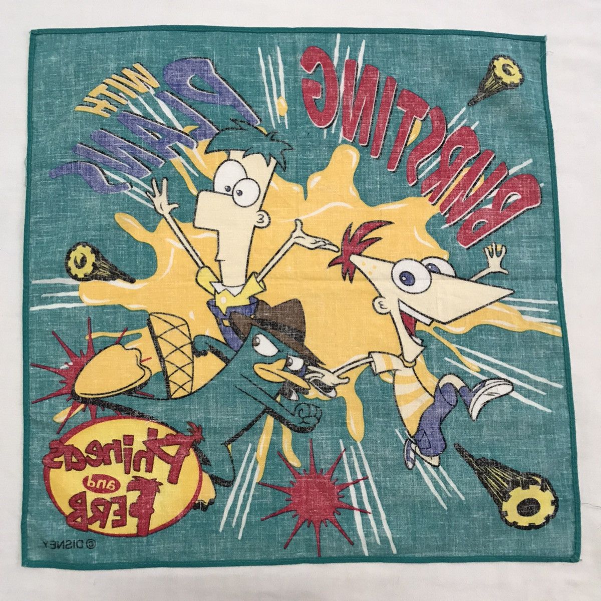 Cartoon Network × Disney 4 Pieces Cartoon handkerchief bandana neckerchief Size ONE SIZE - 18 Thumbnail