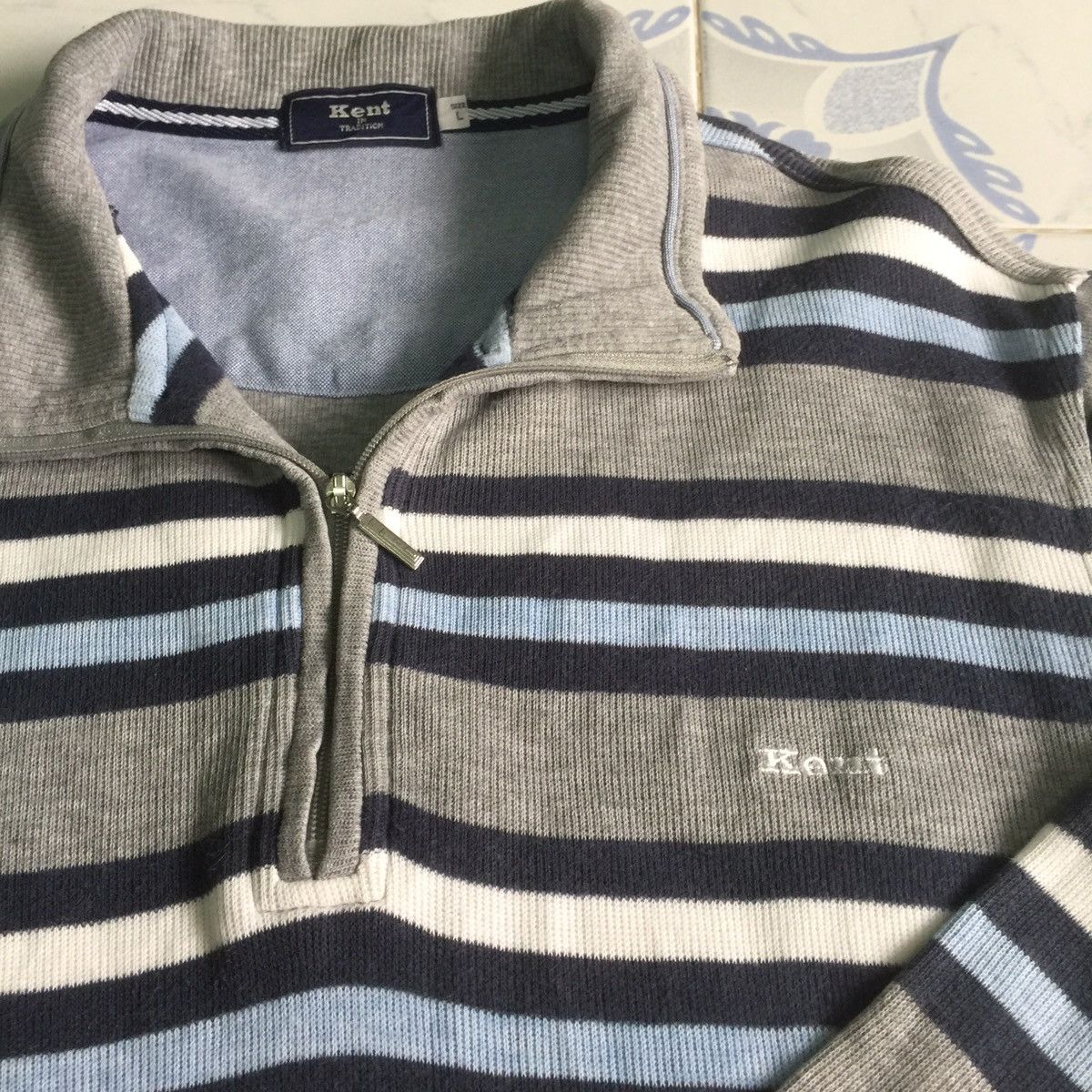 Japanese Brand Kent In Traditional Sweatshirt Spellout Small Logo Size US L / EU 52-54 / 3 - 10 Thumbnail