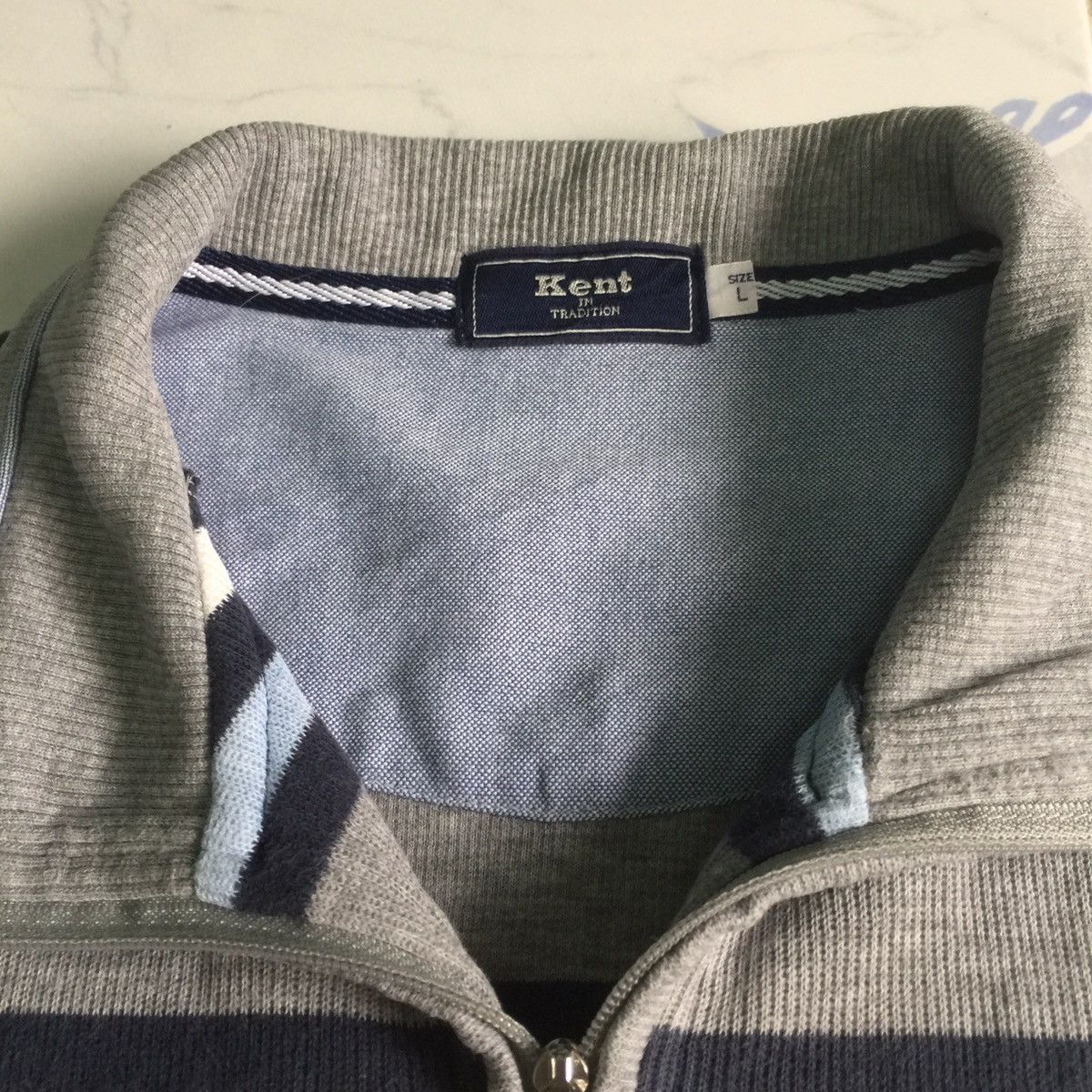 Japanese Brand Kent In Traditional Sweatshirt Spellout Small Logo Size US L / EU 52-54 / 3 - 9 Thumbnail
