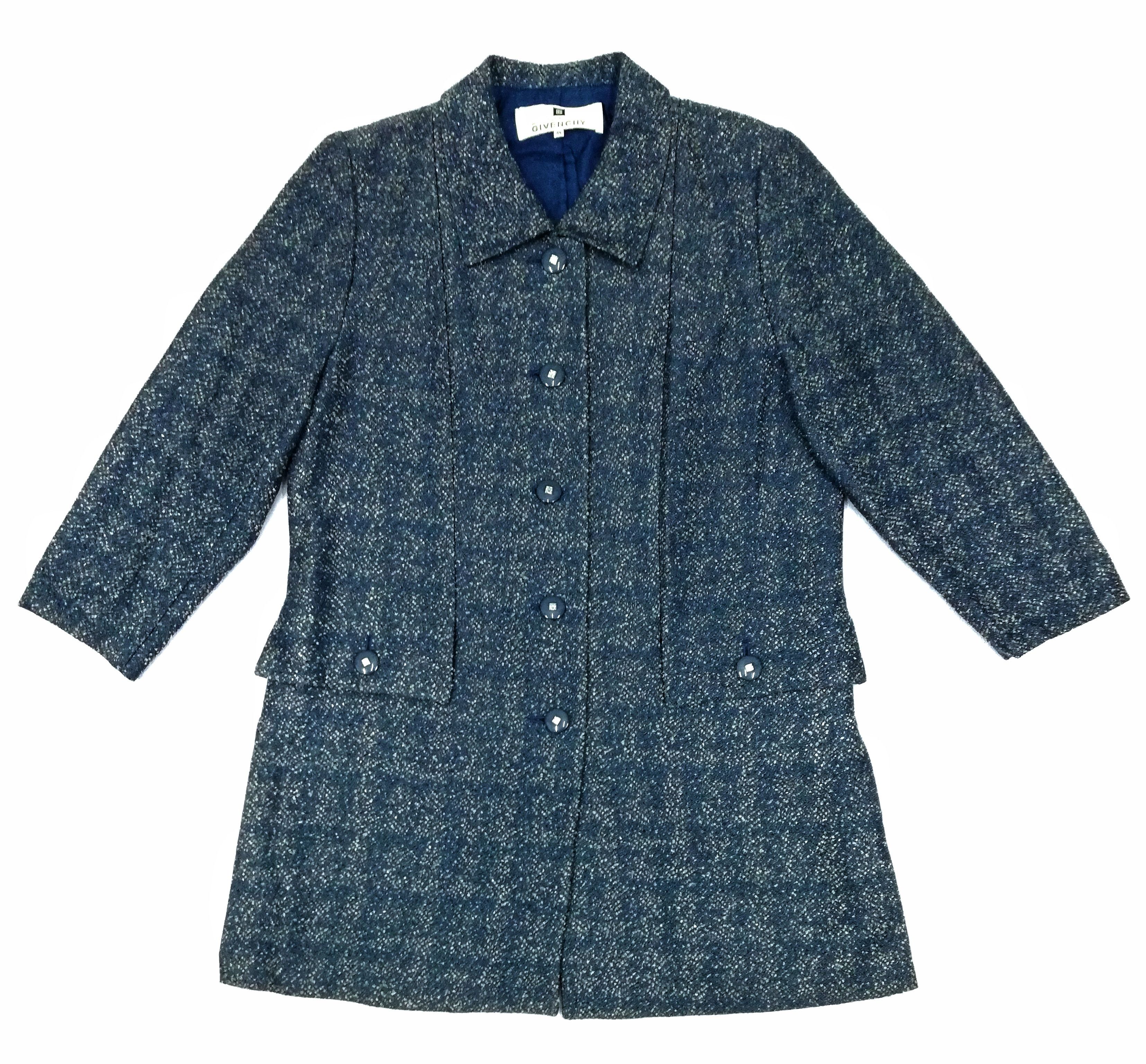 Givenchy 🔥Glamour Givenchy Wool Button Up Trenchcoat Jacket🔥 Size US S / EU 44-46 / 1 - 3 Thumbnail