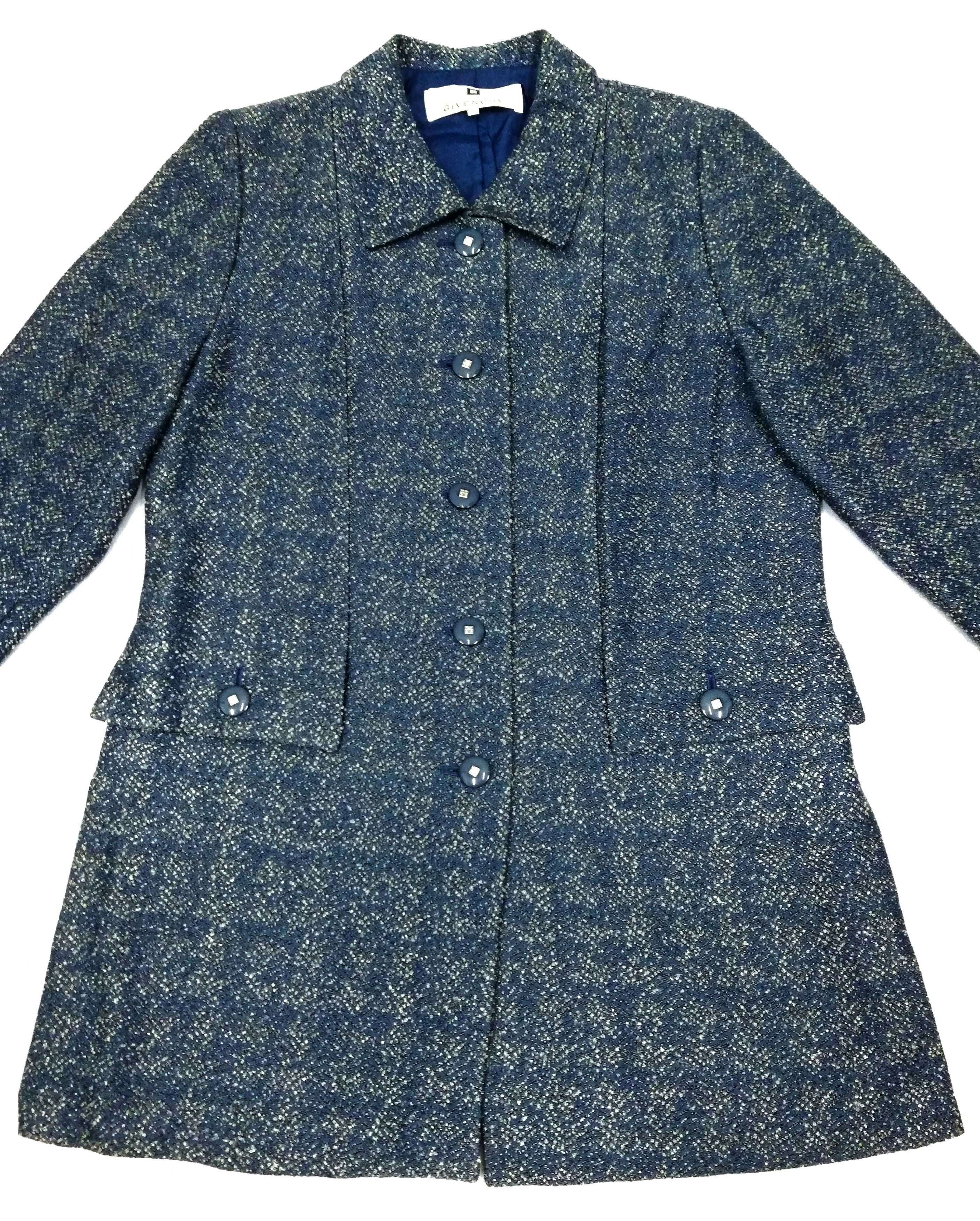 Givenchy 🔥Glamour Givenchy Wool Button Up Trenchcoat Jacket🔥 Size US S / EU 44-46 / 1 - 2 Thumbnail