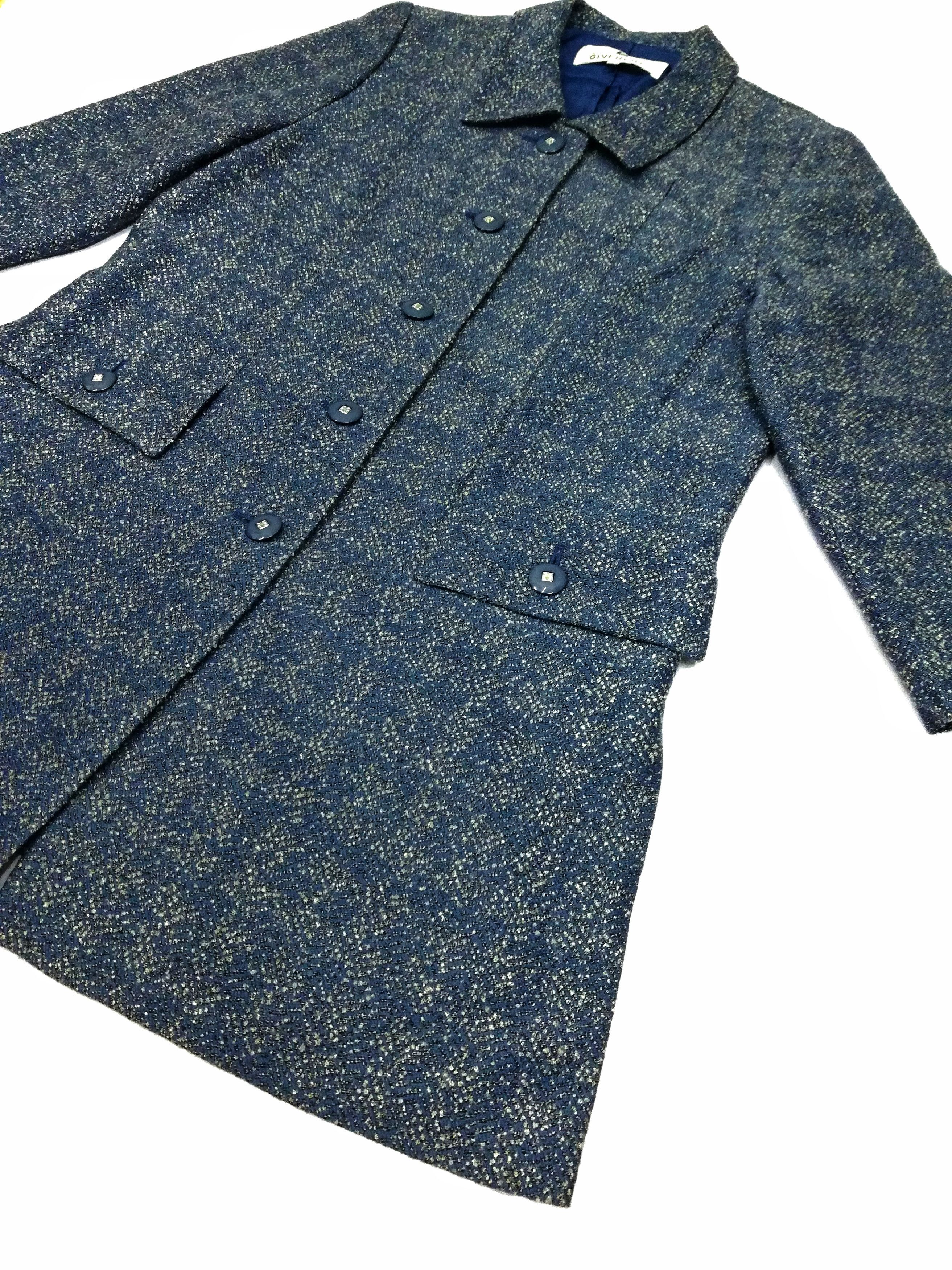 Givenchy 🔥Glamour Givenchy Wool Button Up Trenchcoat Jacket🔥 Size US S / EU 44-46 / 1 - 4 Thumbnail