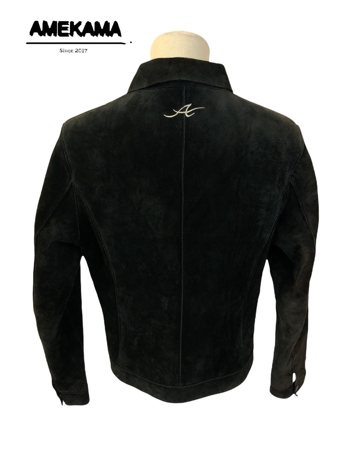 Avirex Rare!! Archival Avirex Suede Leather Jacket Size US M / EU 48-50 / 2 - 2 Thumbnail