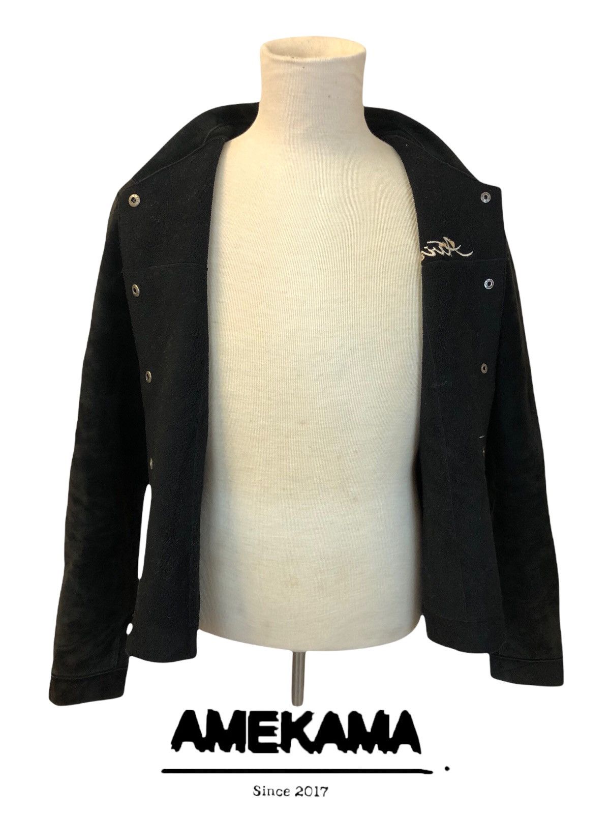 Avirex Rare!! Archival Avirex Suede Leather Jacket Size US M / EU 48-50 / 2 - 7 Thumbnail