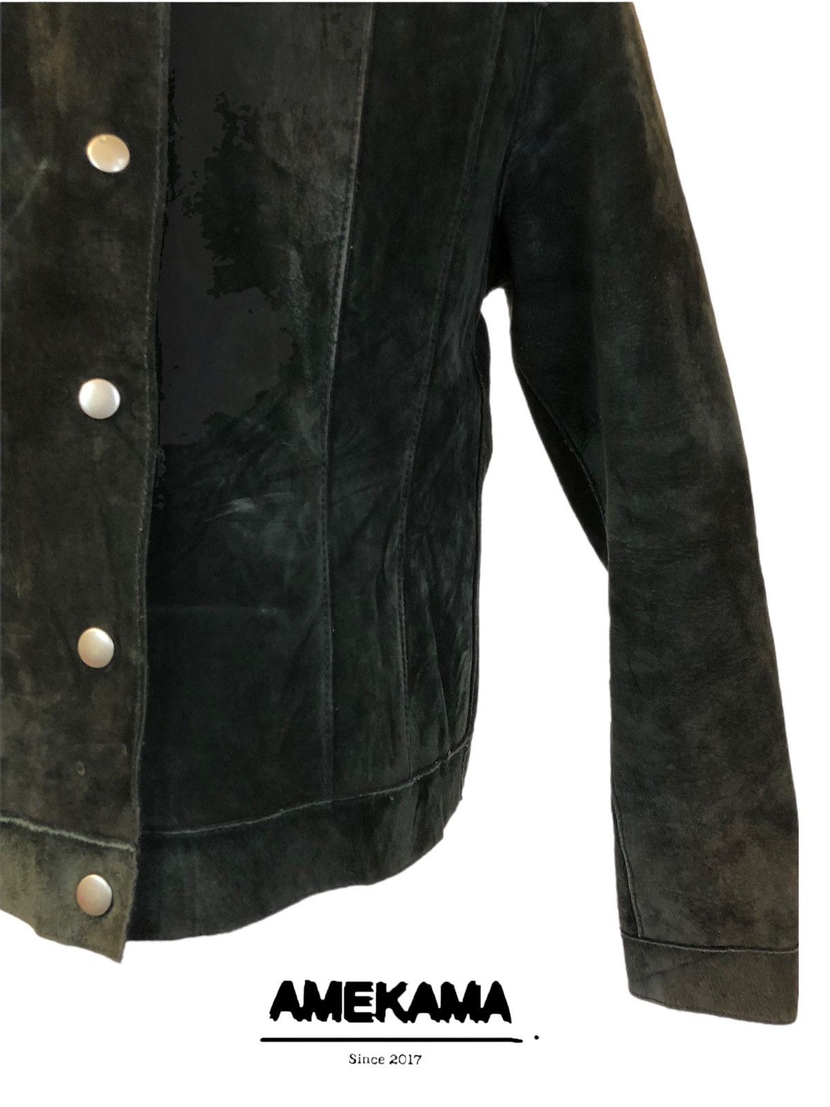 Avirex Rare!! Archival Avirex Suede Leather Jacket Size US M / EU 48-50 / 2 - 5 Thumbnail