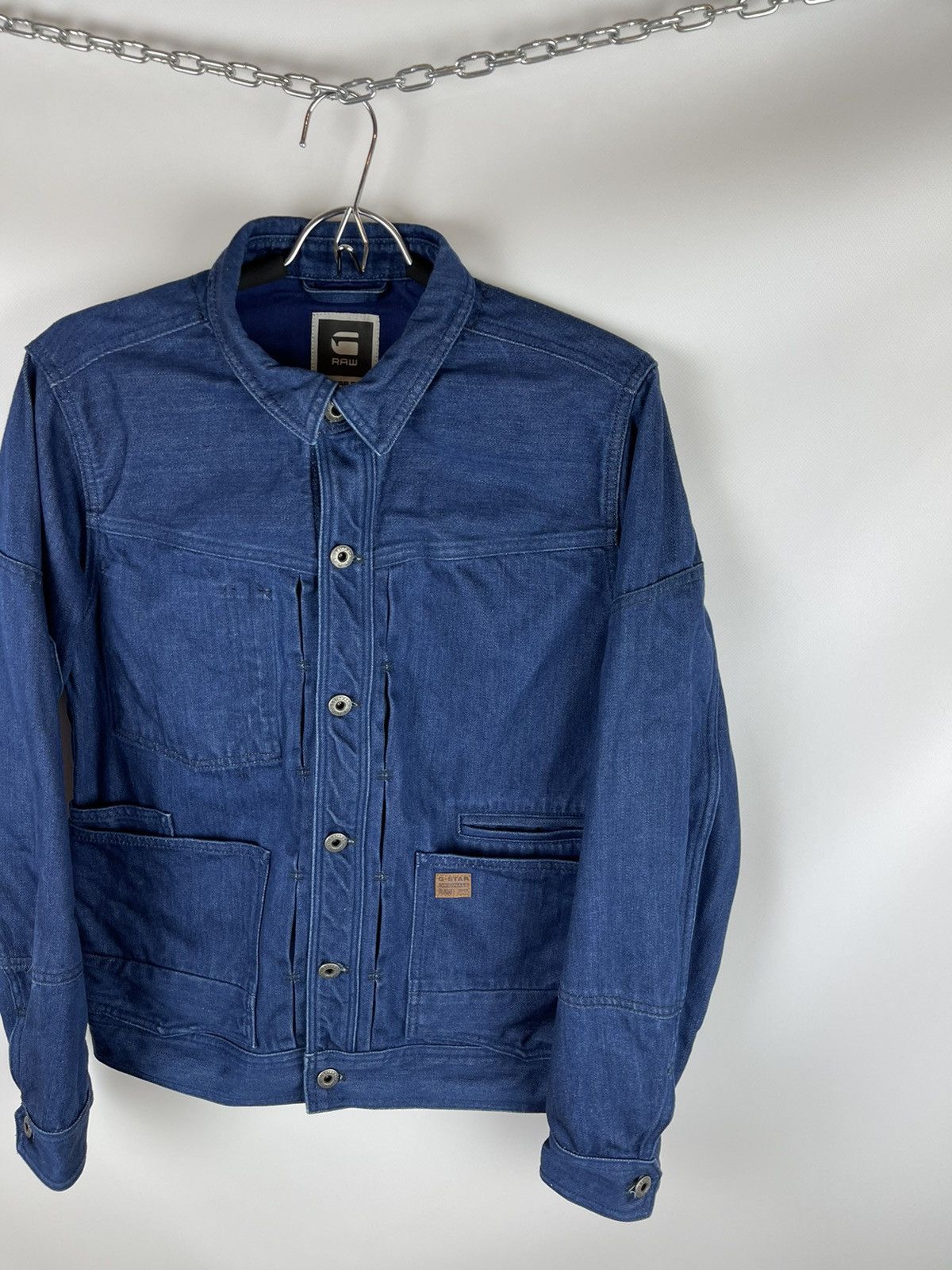 G-Star G-Star Raw denim faeroes tailor jeans jacket slim fit Size US L / EU 52-54 / 3 - 5 Thumbnail