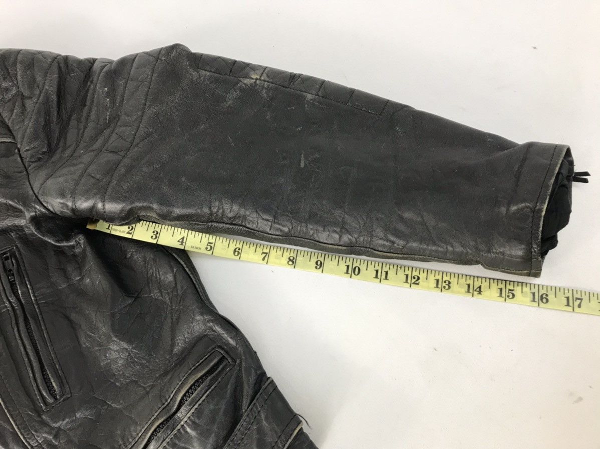 Vintage Born Free New York London Suede Cow Hide Bikers Punk Jacket Size US S / EU 44-46 / 1 - 11 Thumbnail