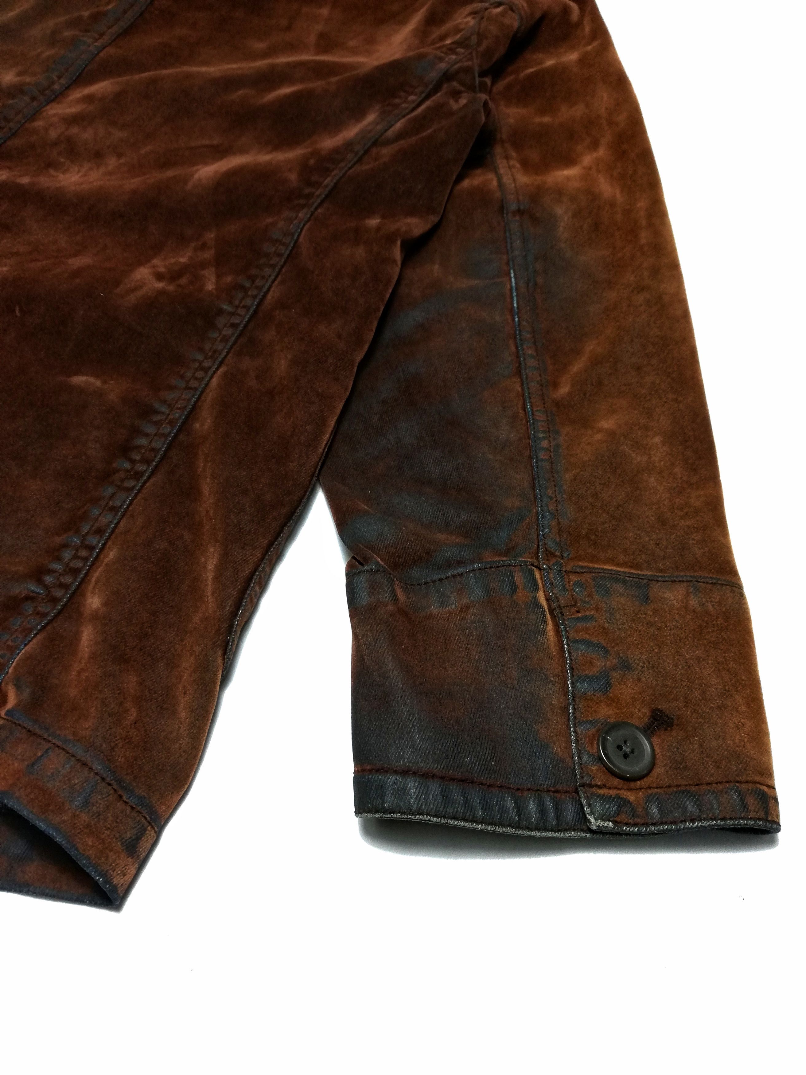 Kansai Yamamoto × Velvet 🔥DOPE!! Kansai Jeans Denim Velvet Worker Dark Brown Jacket Size US L / EU 52-54 / 3 - 17 Thumbnail
