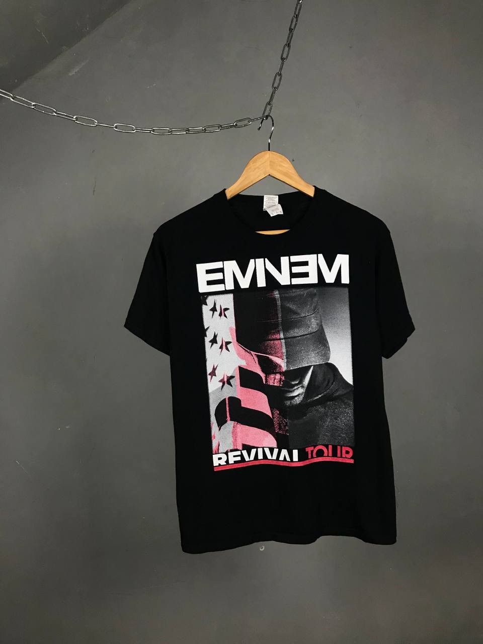 Band Tees Eminem vintage rap band tour overprinted tee Size US S / EU 44-46 / 1 - 1 Thumbnail