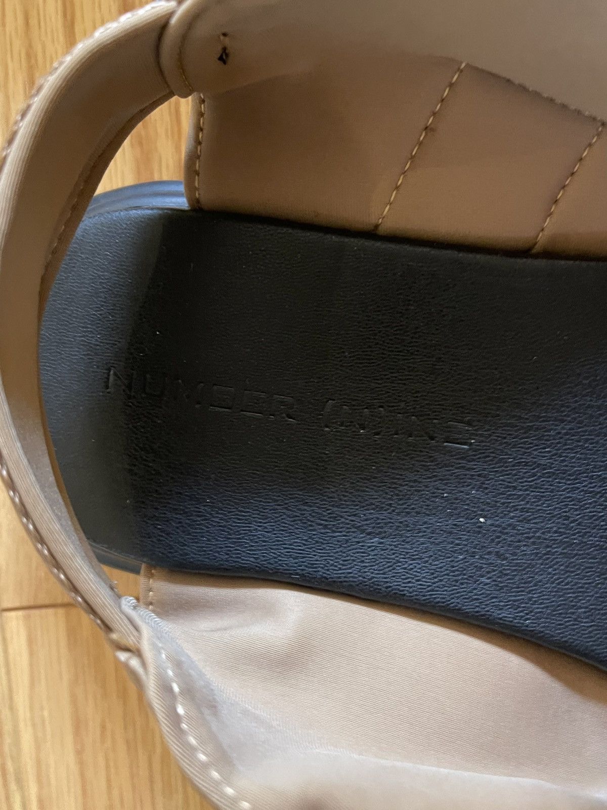 Number (N)ine Number (N)ine Cargo Strap Brown/Black Sandals Size US 8 / EU 41 - 6 Thumbnail