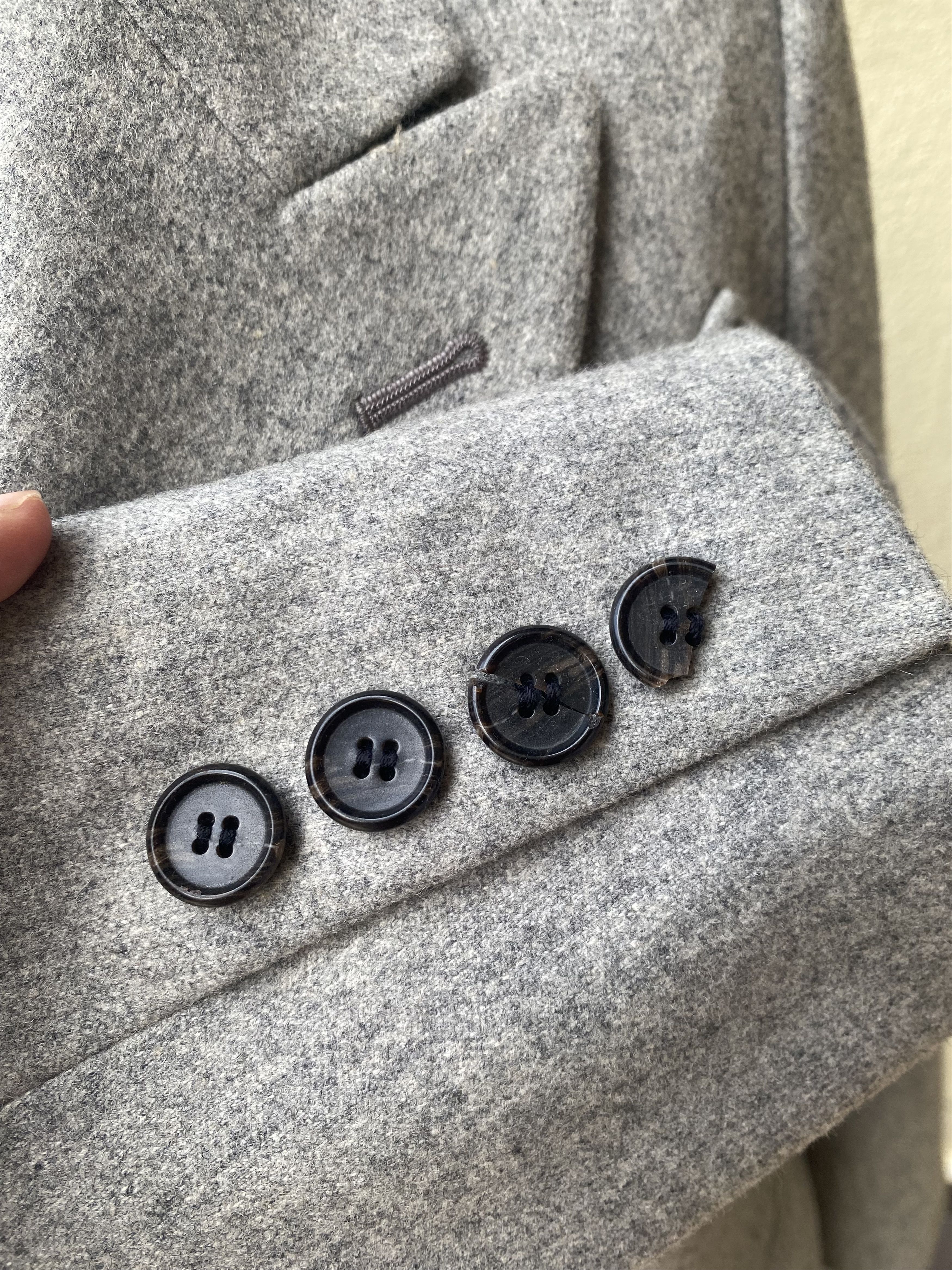 Jean Paul Gaultier vintage grey coat Size S / US 4 / IT 40 - 9 Thumbnail