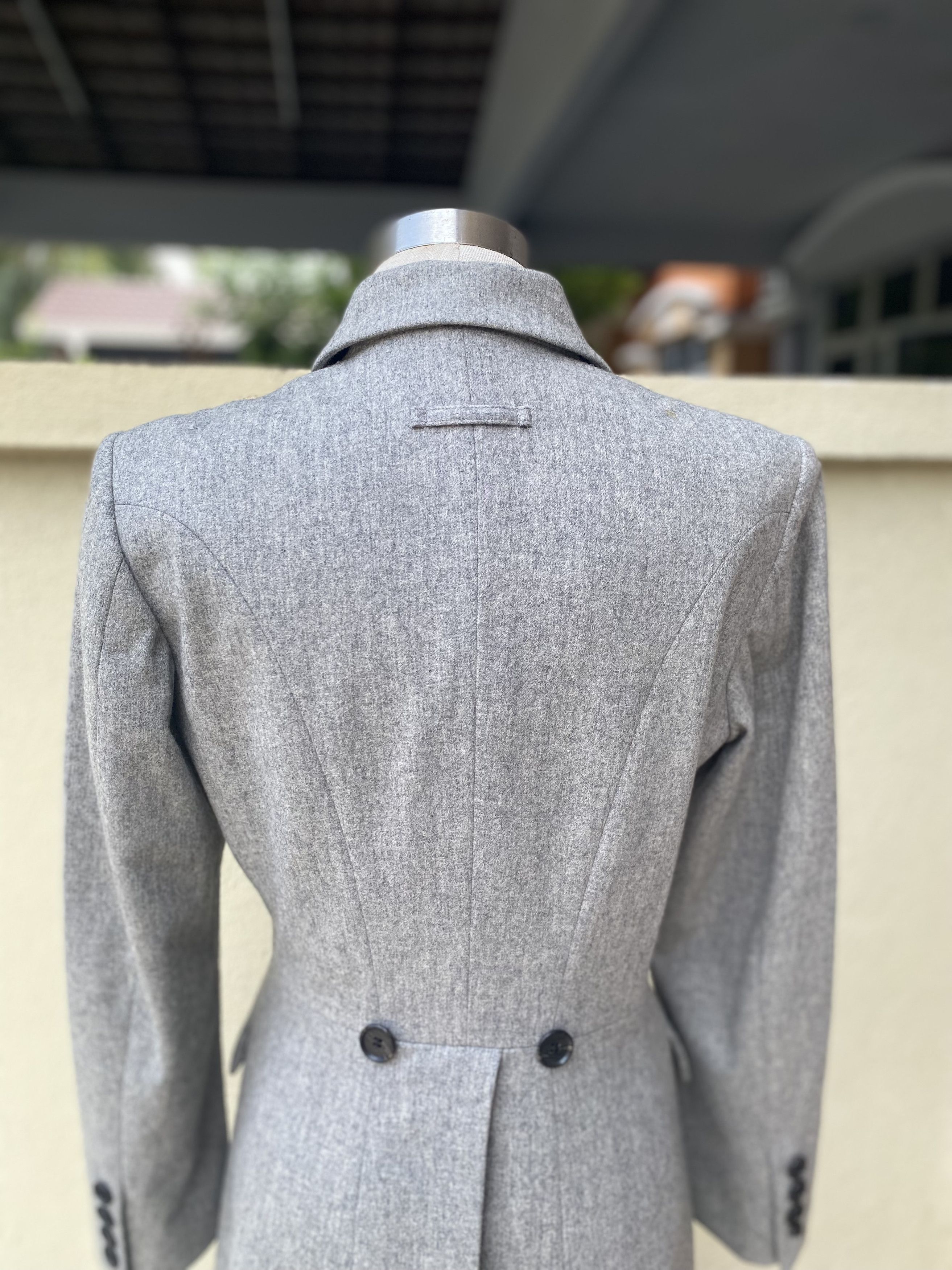 Jean Paul Gaultier vintage grey coat Size S / US 4 / IT 40 - 6 Thumbnail