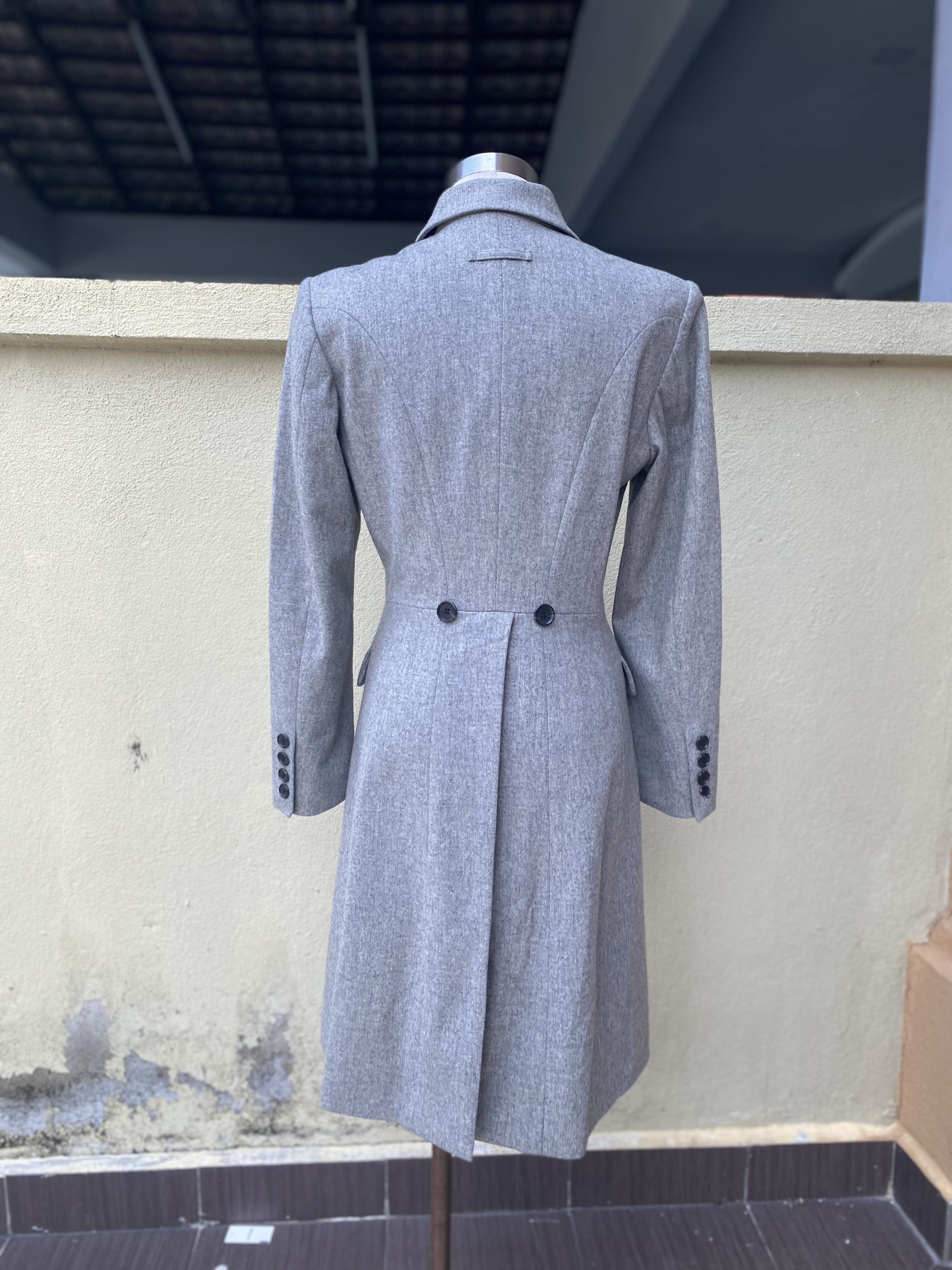 Jean Paul Gaultier vintage grey coat Size S / US 4 / IT 40 - 5 Thumbnail