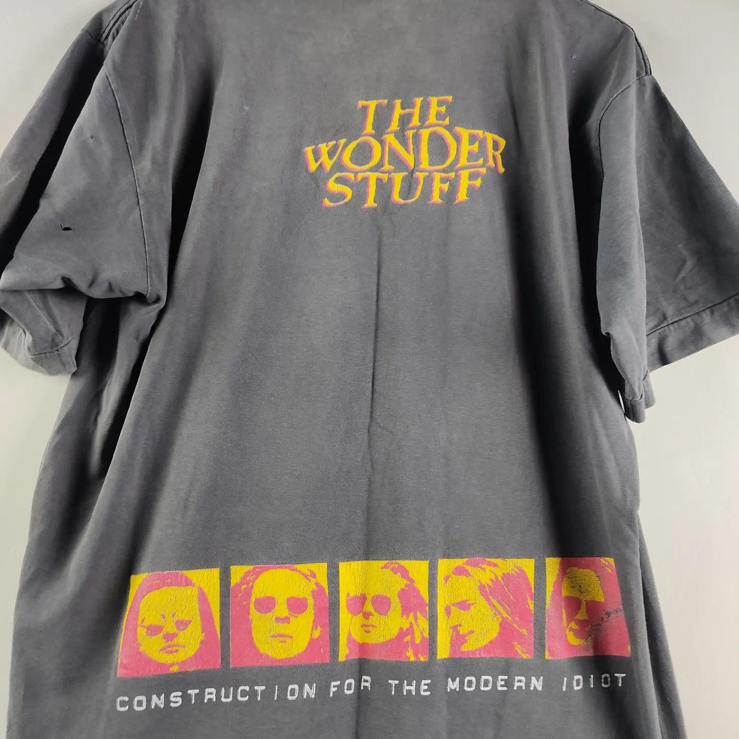 Band Tees × Vintage 90s The Wonder Stuff Construction of the modern idiot Size US XL / EU 56 / 4 - 3 Thumbnail