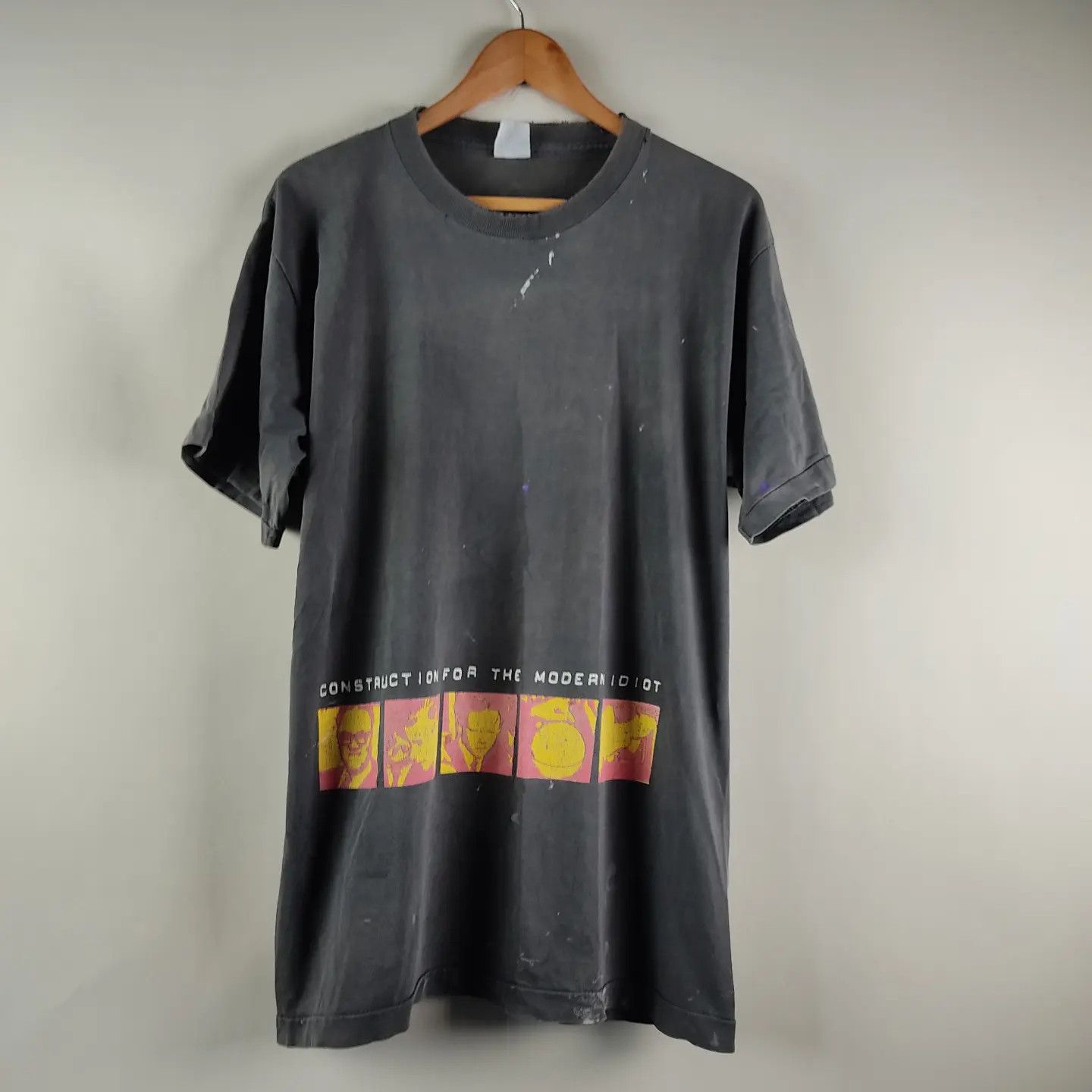 Band Tees × Vintage 90s The Wonder Stuff Construction of the modern idiot Size US XL / EU 56 / 4 - 8 Thumbnail