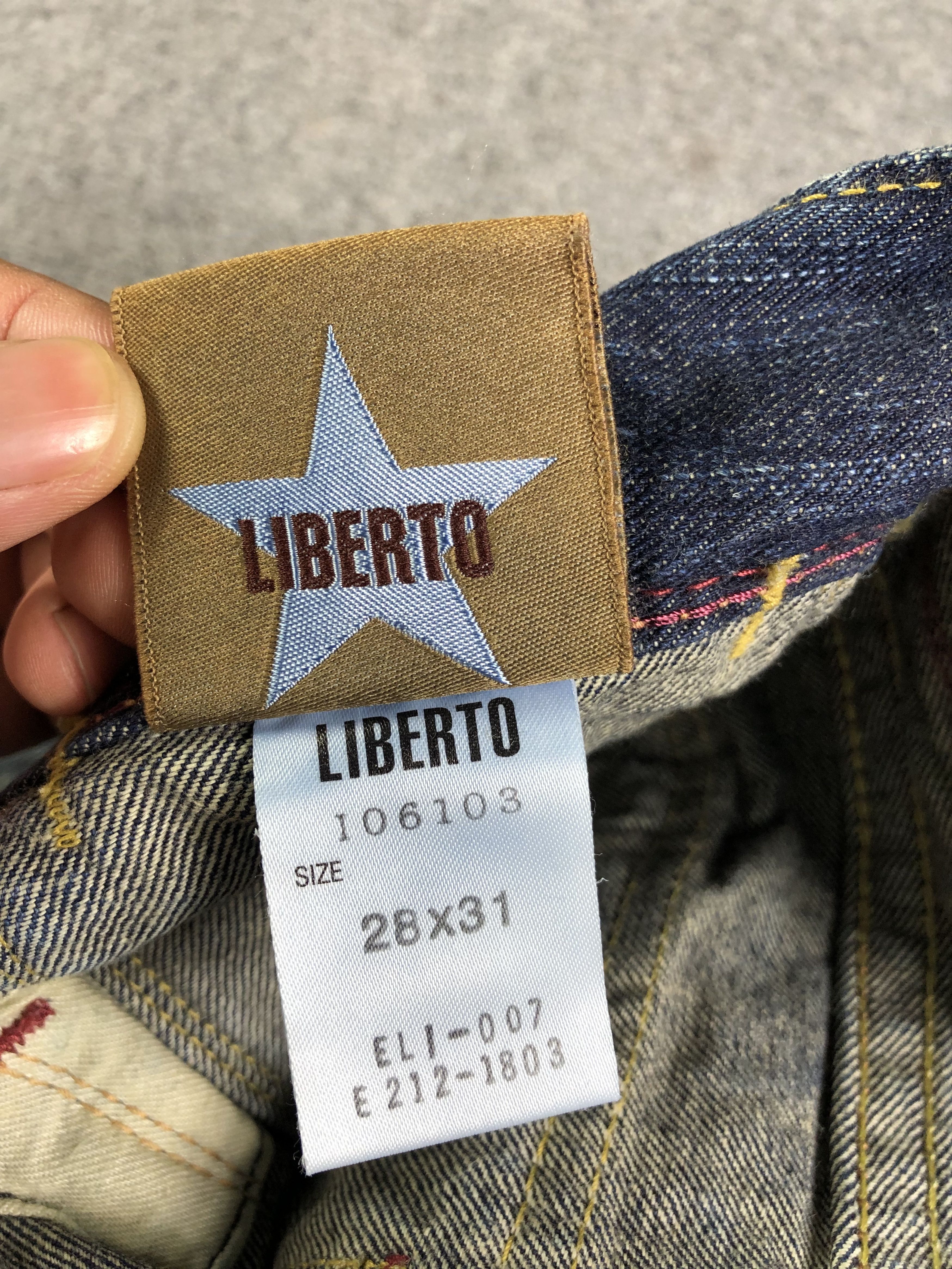 Other Liberto Jeans 29x30.5 Size US 29 - 5 Thumbnail