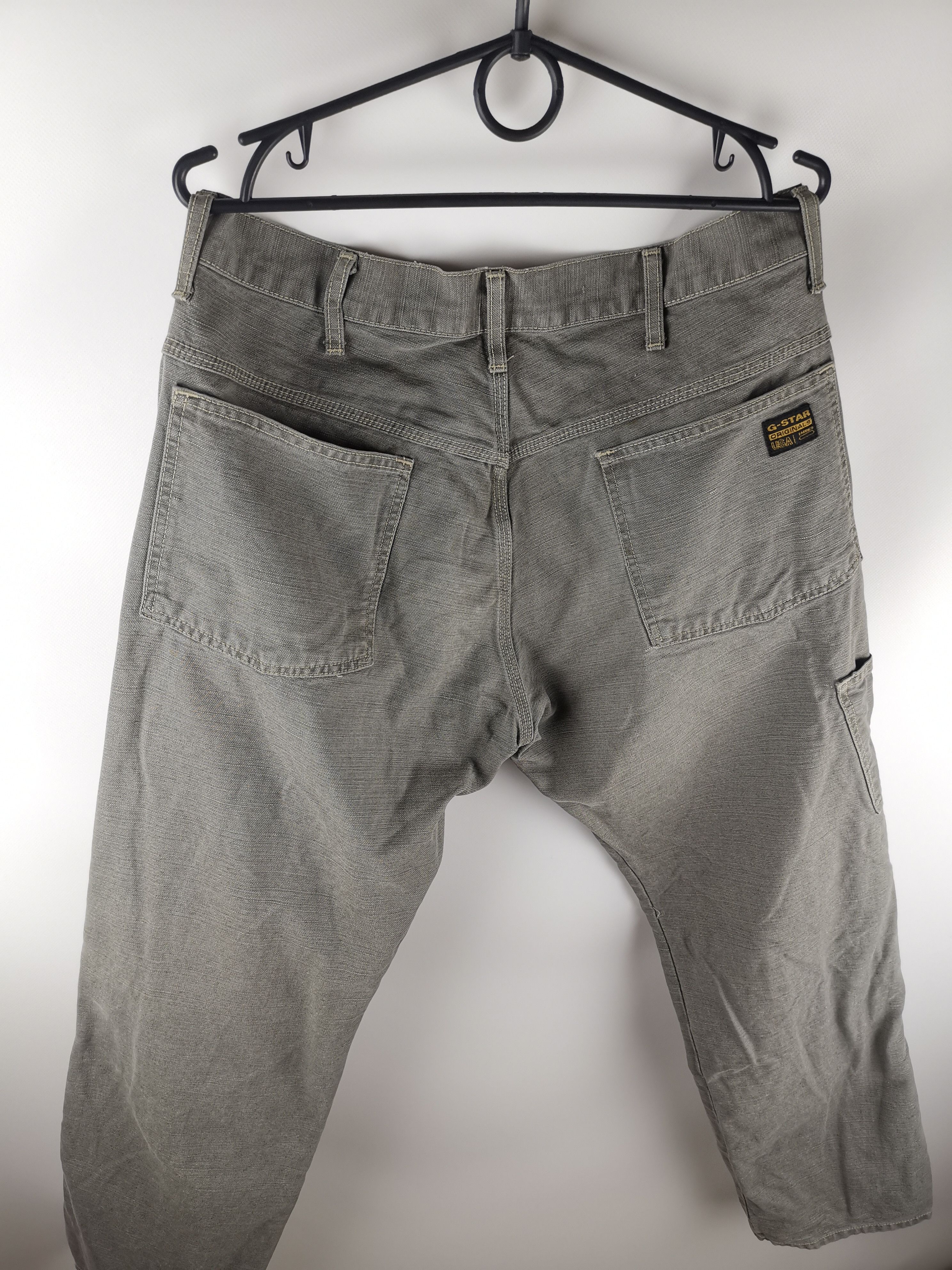 G-Star Vintage G-Star Raw shortcut worker denim pants Size US 33 - 5 Thumbnail