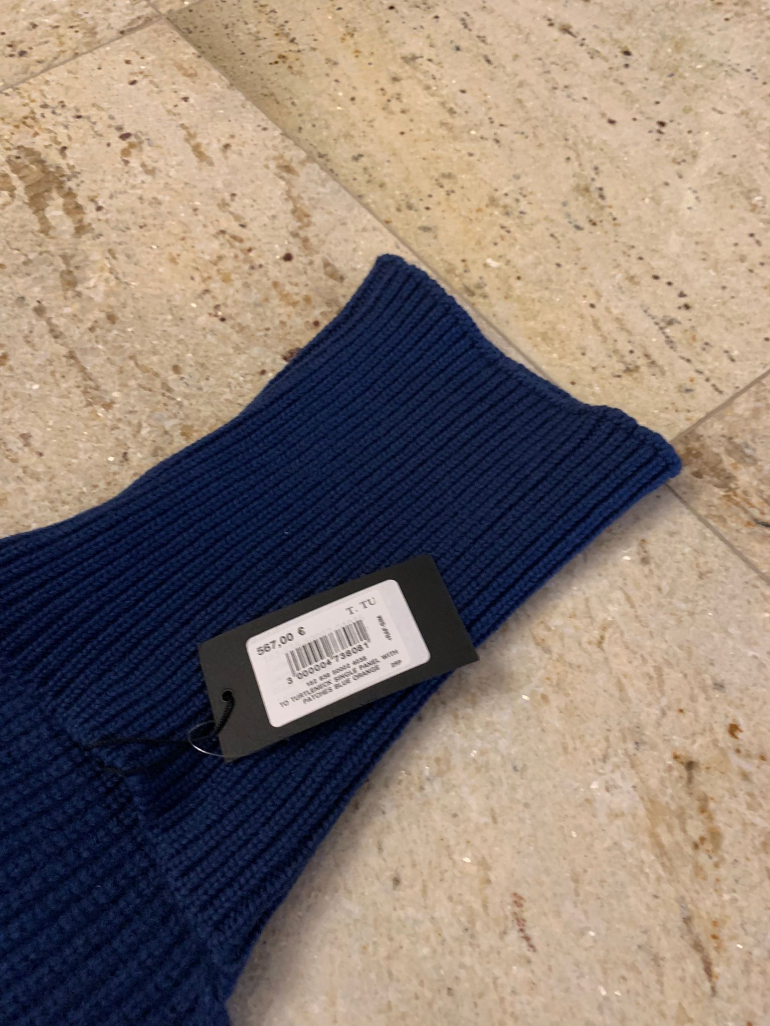 Raf Simons TO Turtleneck Single Panel With Patches Size ONE SIZE - 5 Thumbnail