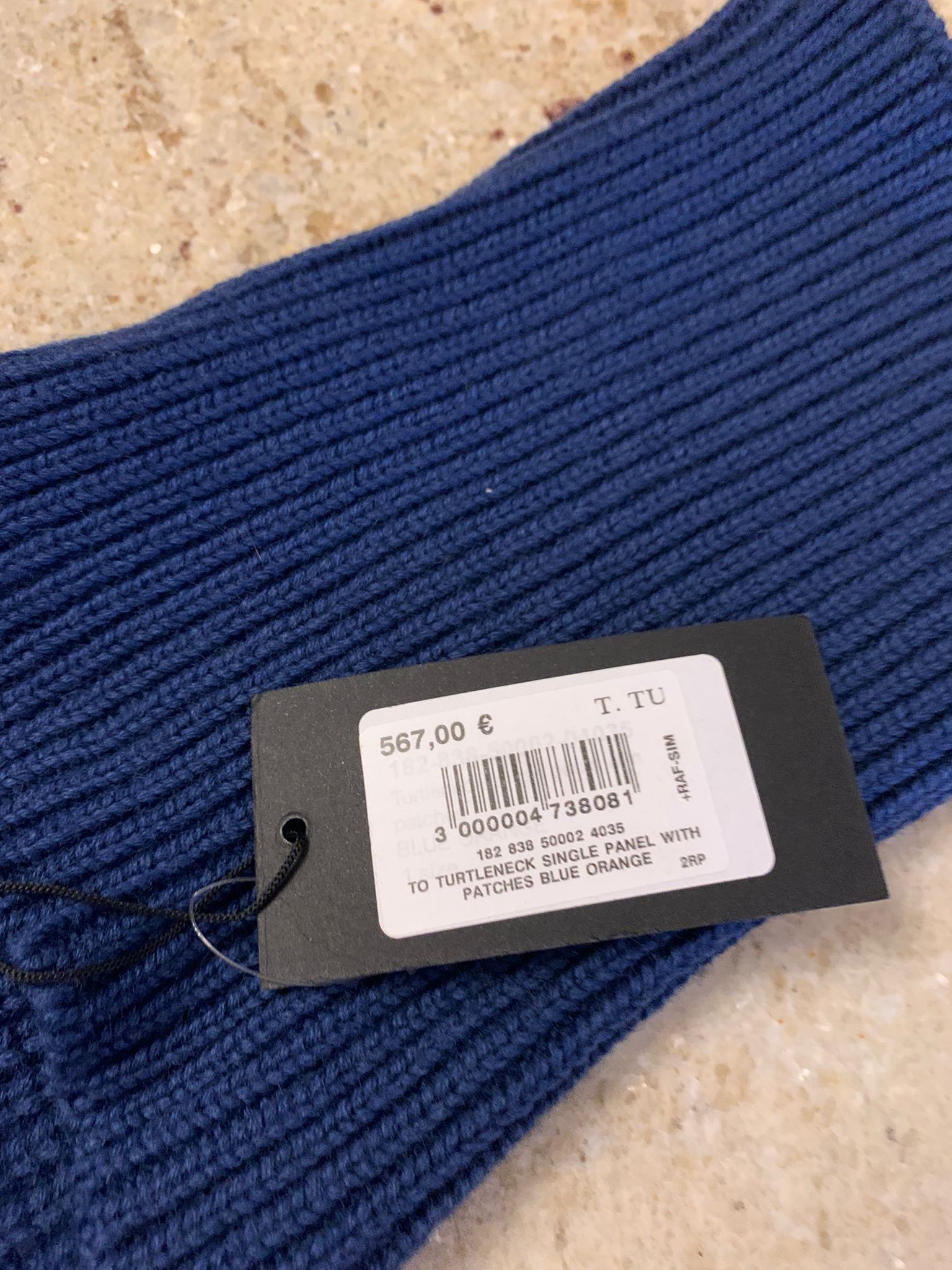 Raf Simons TO Turtleneck Single Panel With Patches Size ONE SIZE - 9 Thumbnail
