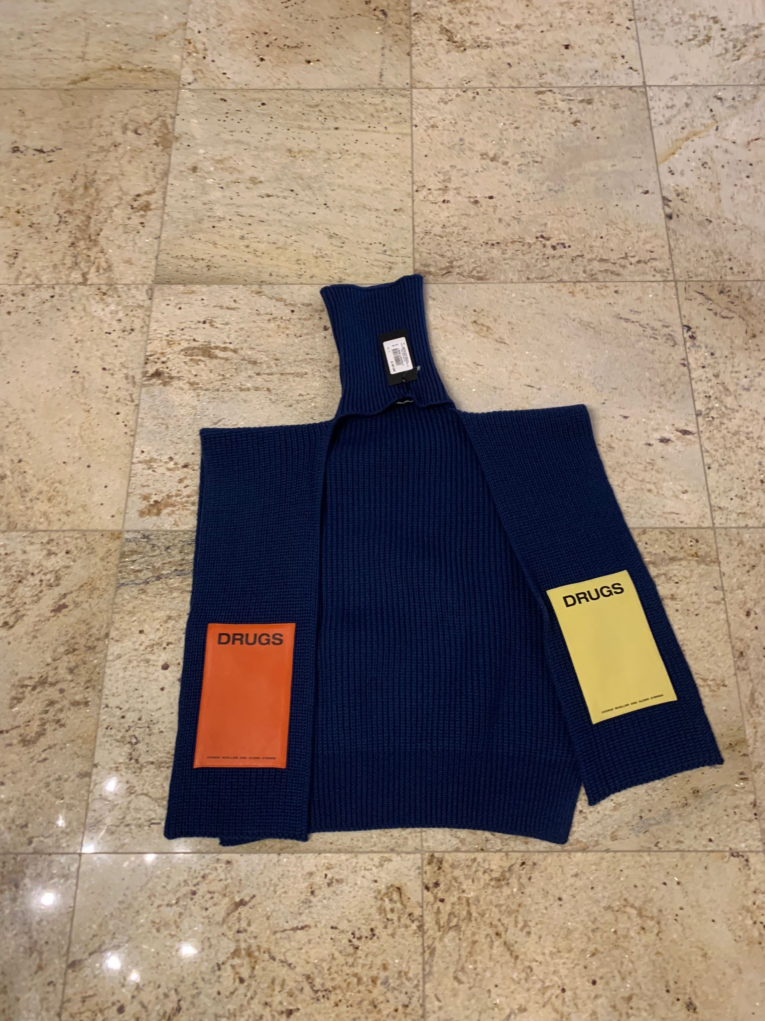 Raf Simons TO Turtleneck Single Panel With Patches | Grailed