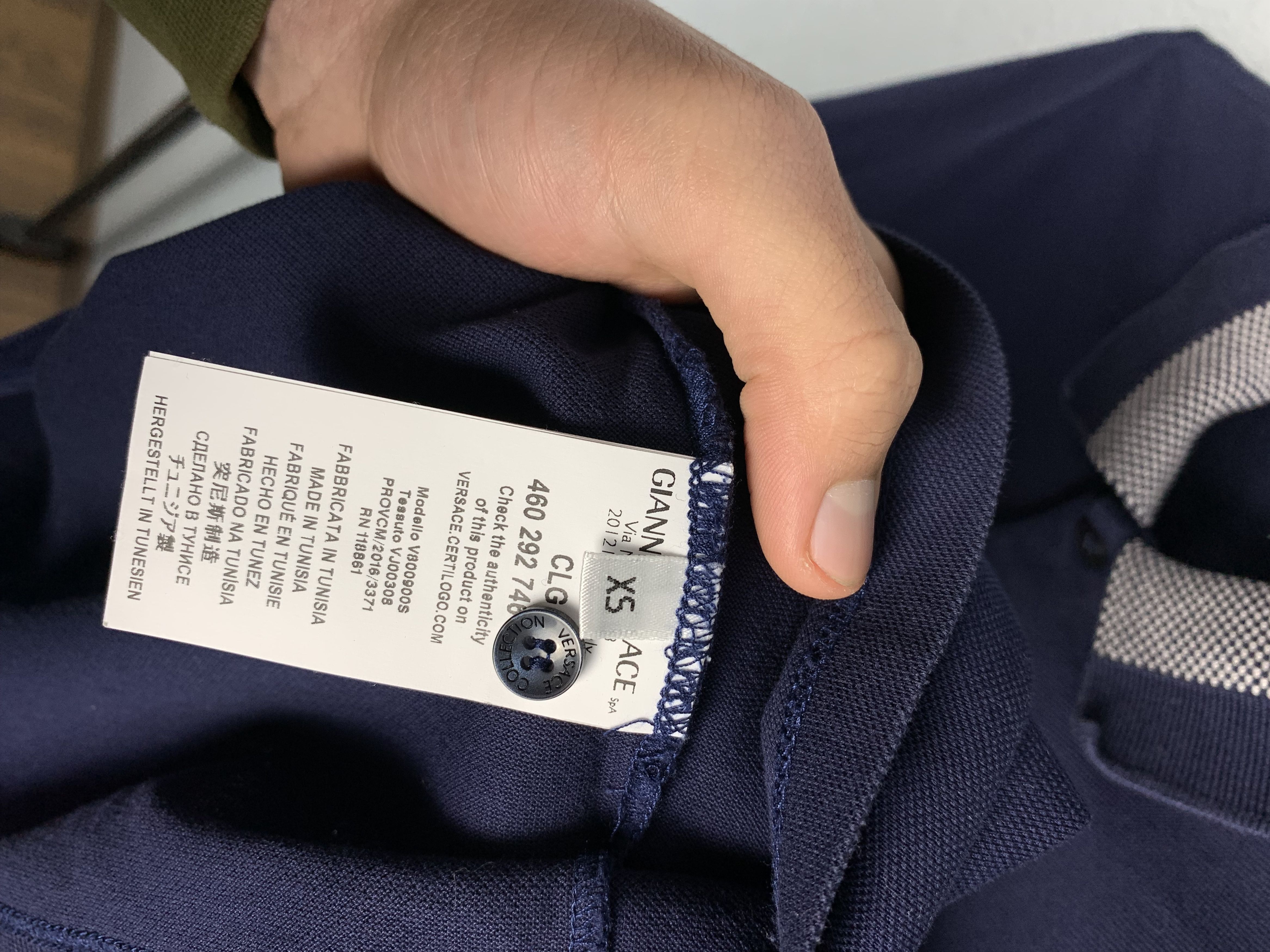 Versace × Versace Jeans Couture × Versus Versace Versace Medusa Logo Polo Shirt Size US XS / EU 42 / 0 - 4 Thumbnail
