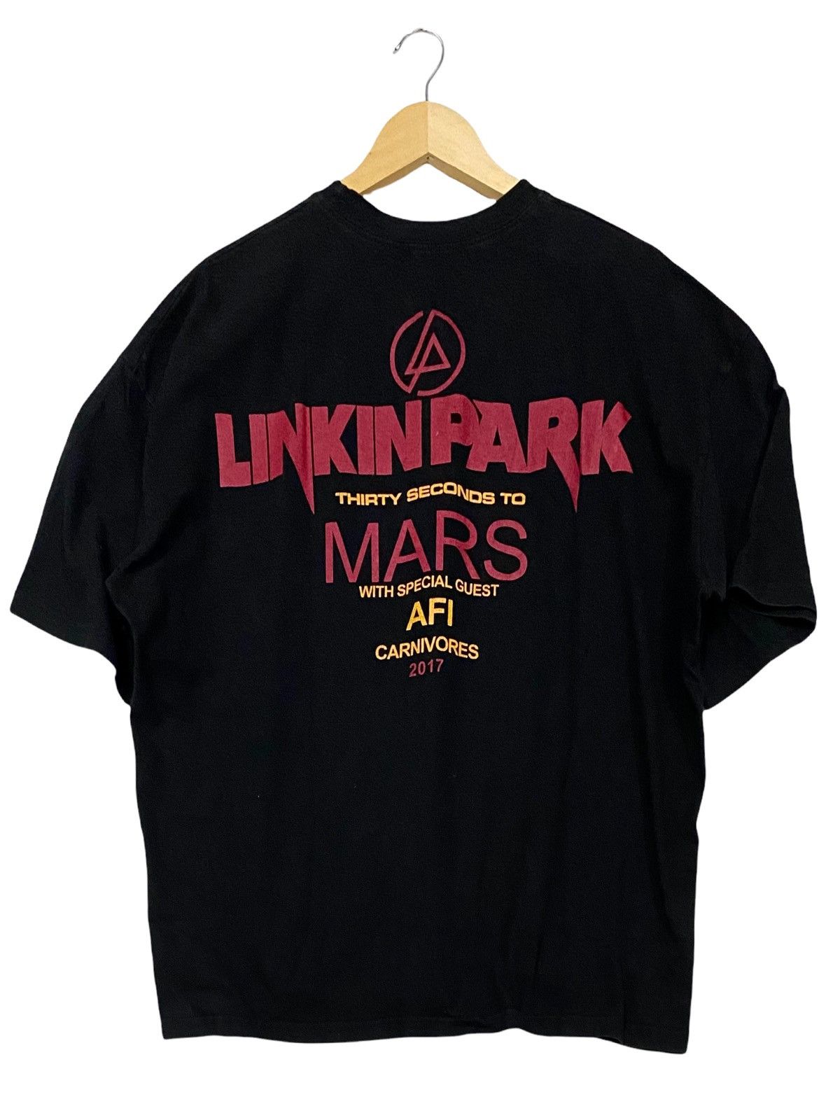 Band Tees LINKIN PARK THIRTY SECONDS TO MARK x AFI 2017 Tshirt Size US L / EU 52-54 / 3 - 2 Thumbnail
