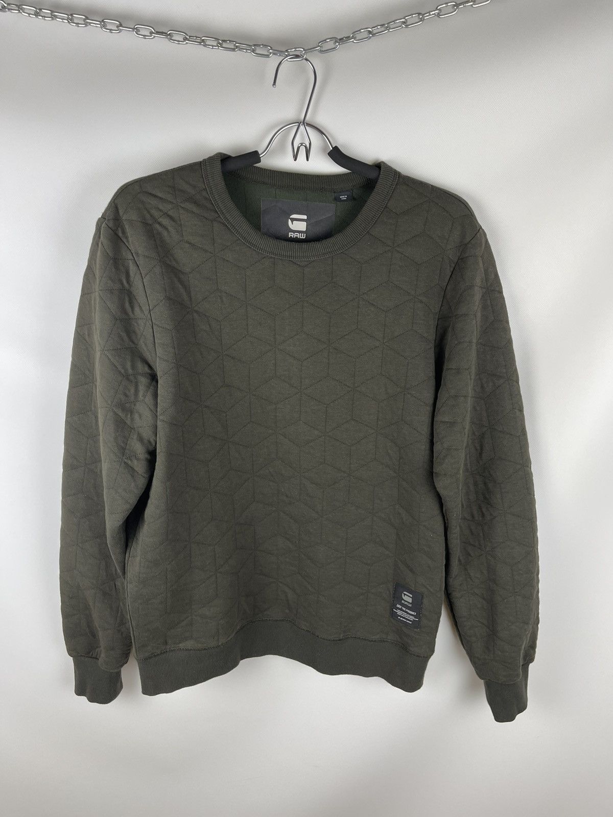 G-Star G-star Raw qane r sw l/s sweatshirt military utility Size US M / EU 48-50 / 2 - 1 Thumbnail
