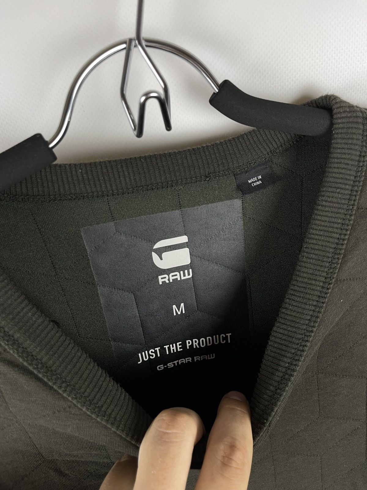 G-Star G-star Raw qane r sw l/s sweatshirt military utility Size US M / EU 48-50 / 2 - 6 Thumbnail