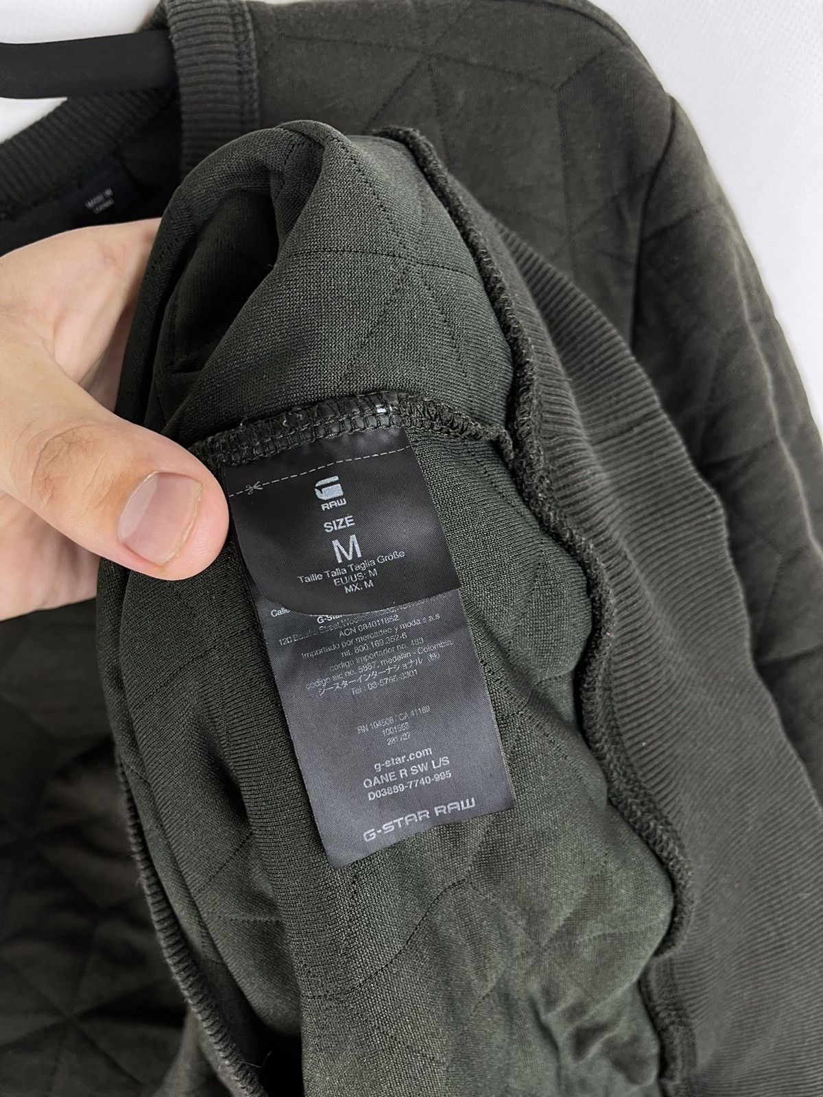 G-Star G-star Raw qane r sw l/s sweatshirt military utility Size US M / EU 48-50 / 2 - 7 Thumbnail