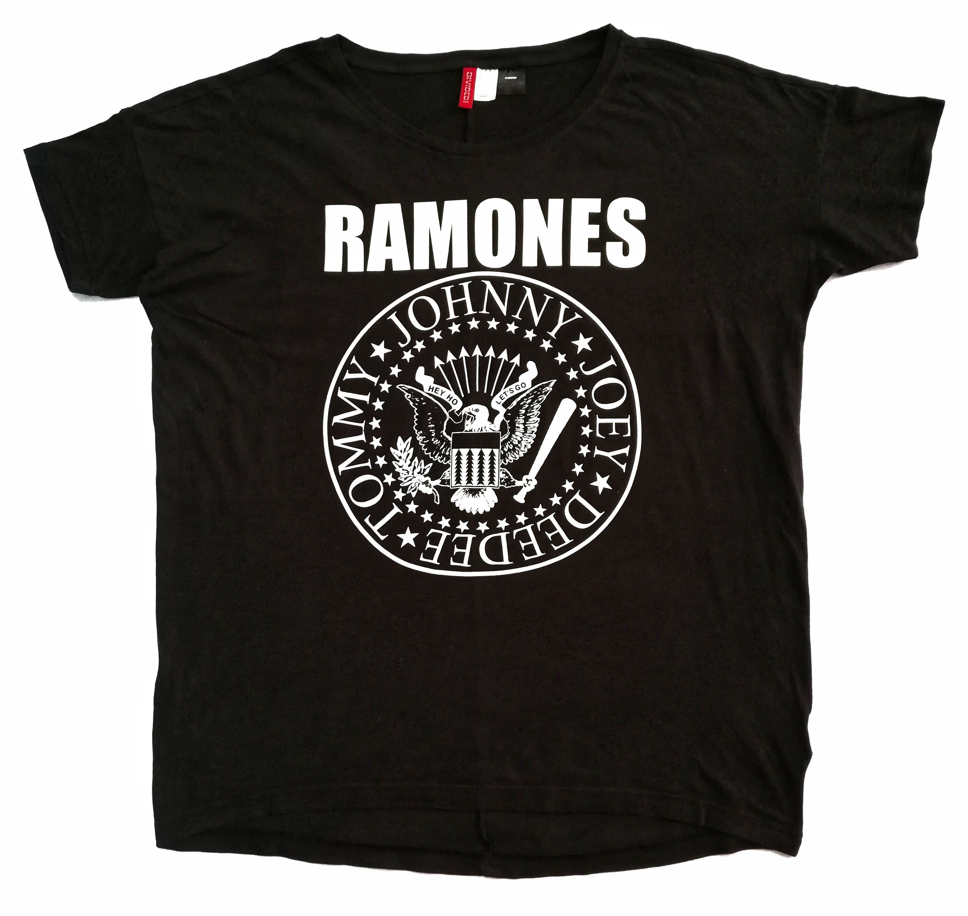 Band Tees × Divided × H&M 🔥Ramones Presidential Seal Rock Metal Music Mens T-shirt🔥 Size US L / EU 52-54 / 3 - 1 Thumbnail