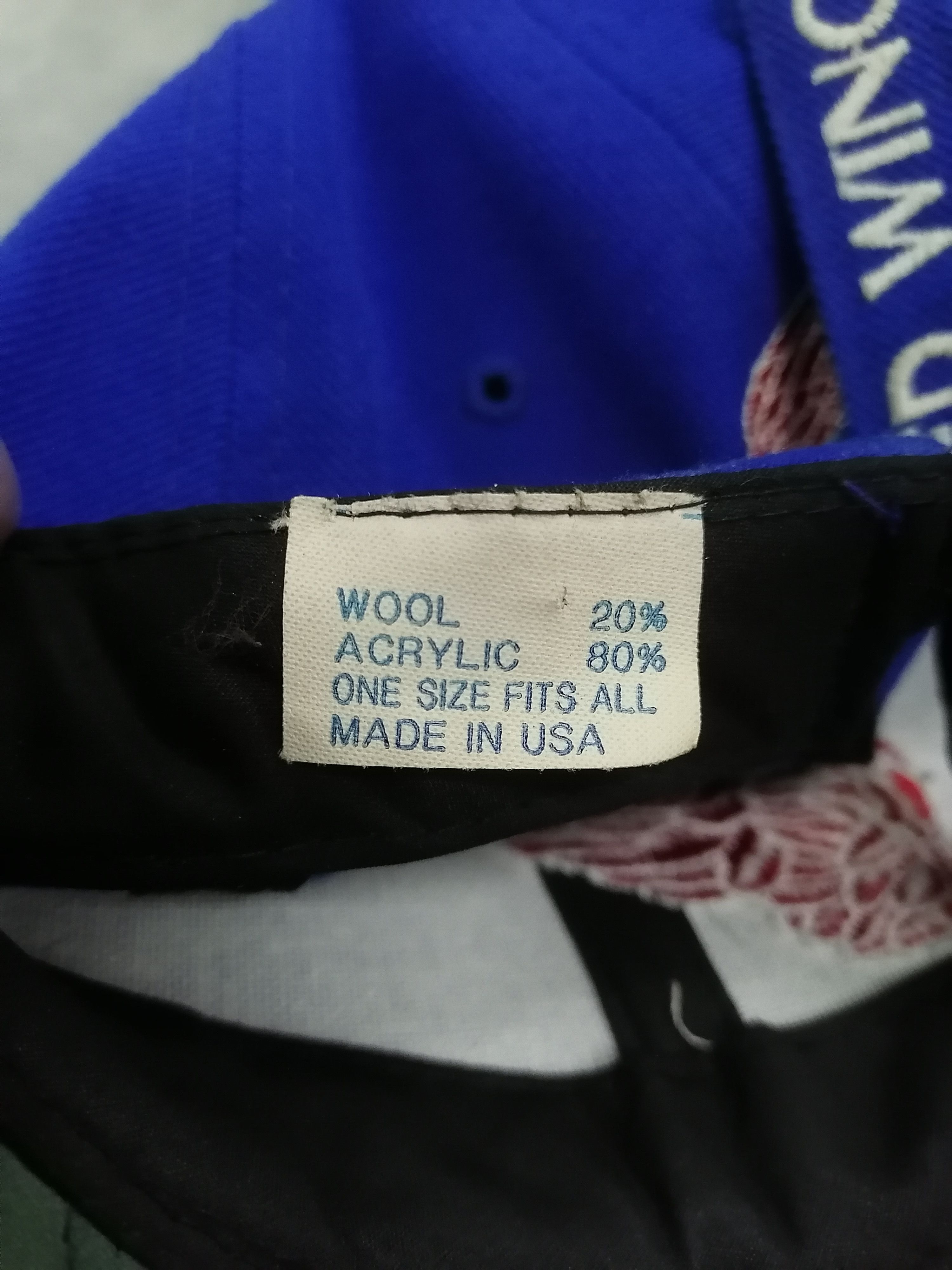 Red Wing × Vintage Vintage Red Wing Logo Velcro Strap Cap Size ONE SIZE - 7 Thumbnail