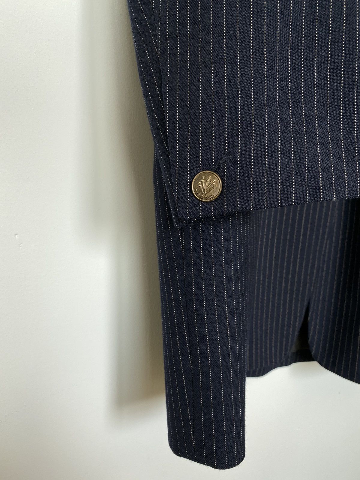 Rag & Bone rag n bone one button striped blazer jacket Size US L / EU 52-54 / 3 - 3 Thumbnail