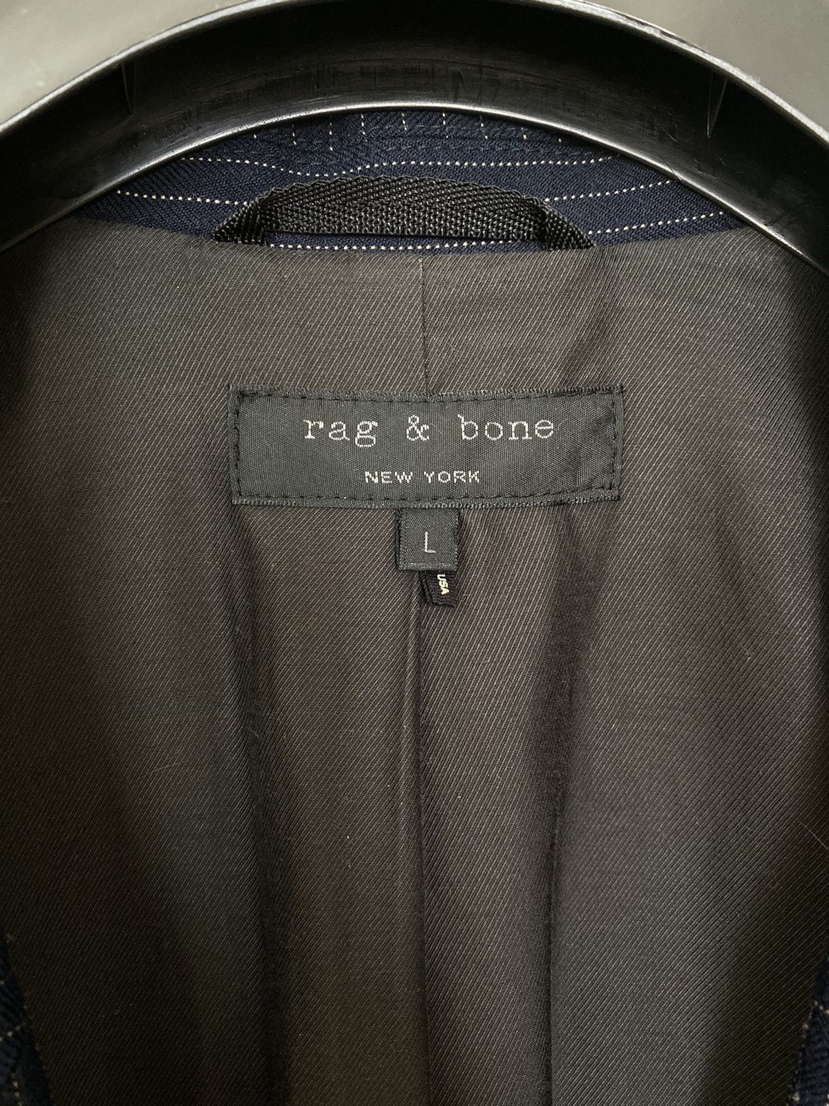 Rag & Bone rag n bone one button striped blazer jacket Size US L / EU 52-54 / 3 - 6 Thumbnail