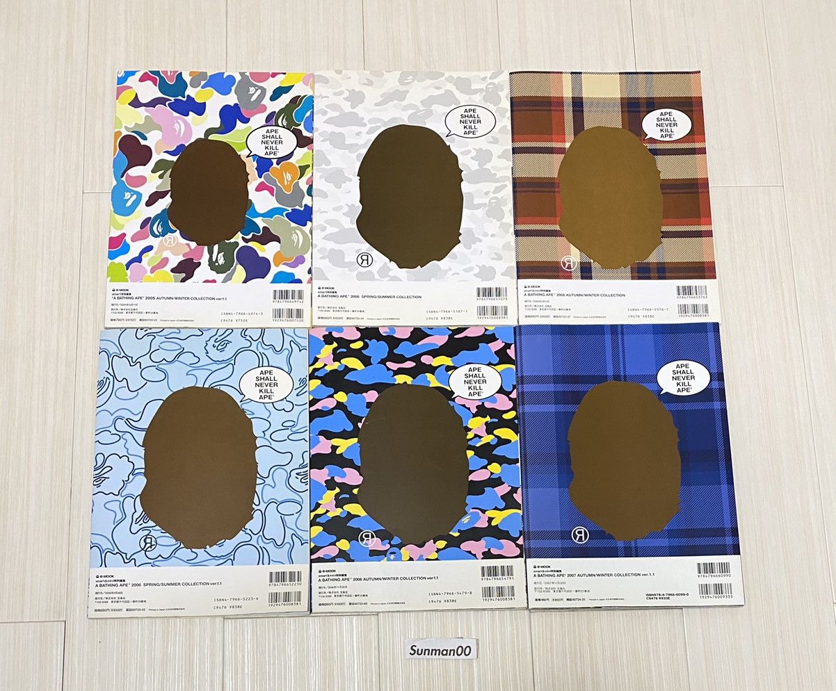 Bape A Bathing Ape Magazine 2005 2006 2007 set with sticker Size ONE SIZE - 10 Thumbnail
