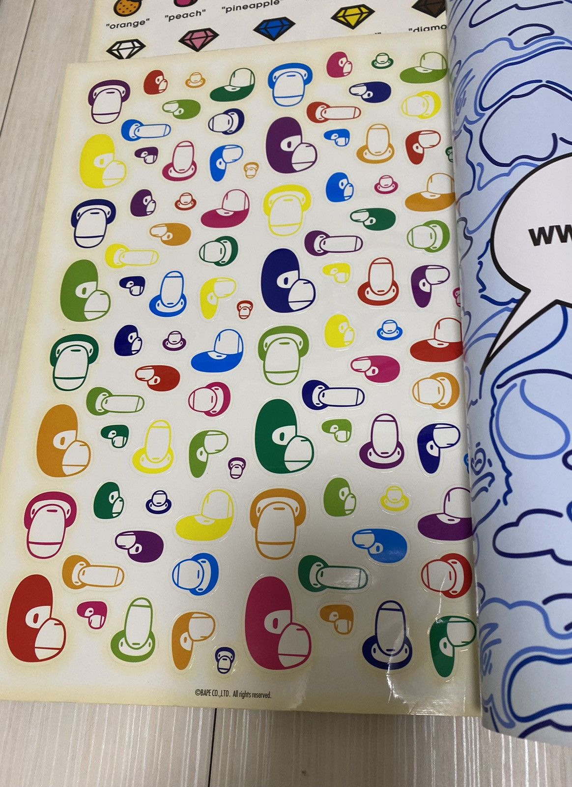 Bape A Bathing Ape Magazine 2005 2006 2007 set with sticker Size ONE SIZE - 5 Thumbnail