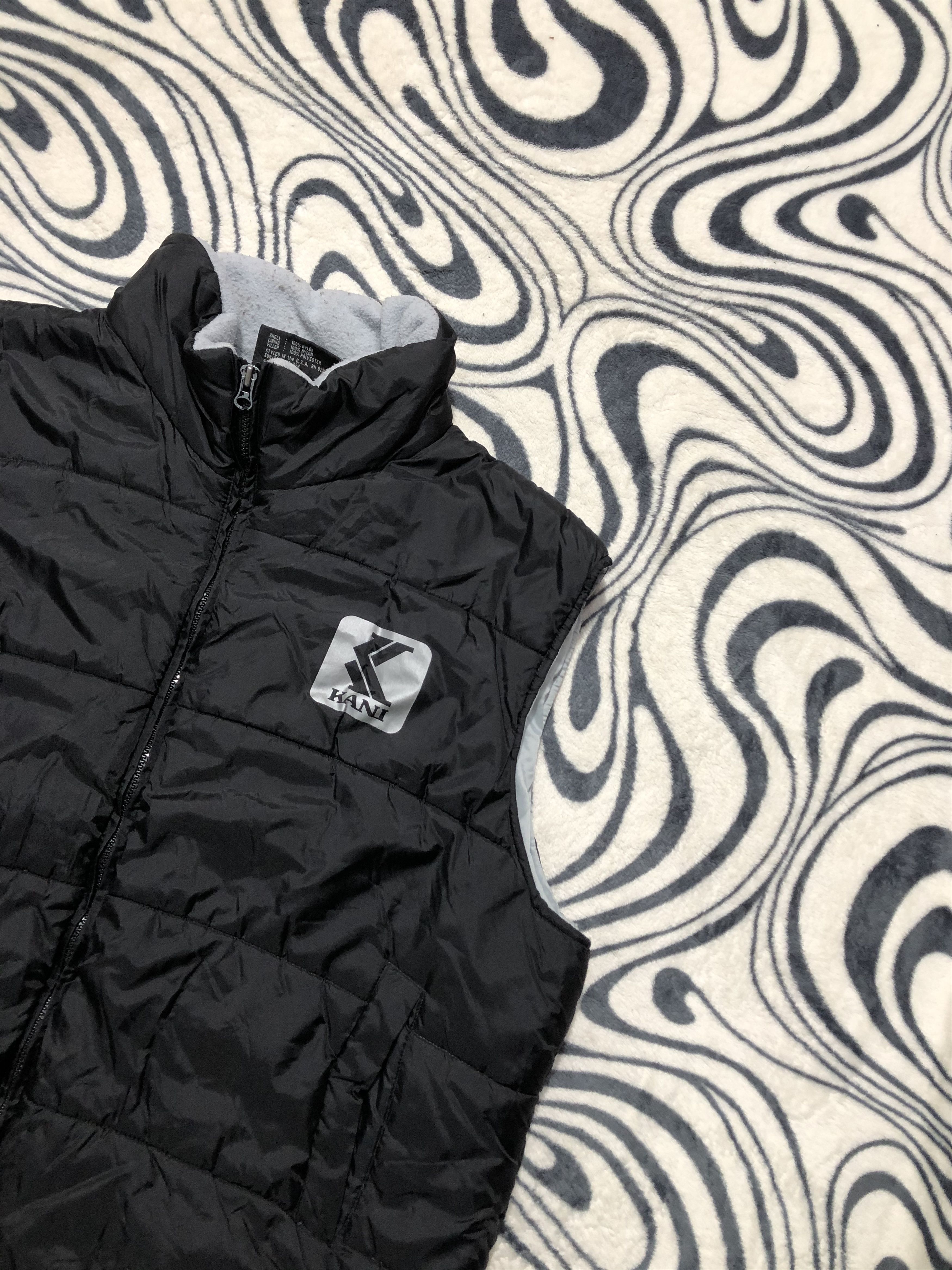 Karl Kani Karl Kani Puffer Mens Vest Size US XL / EU 56 / 4 - 3 Thumbnail