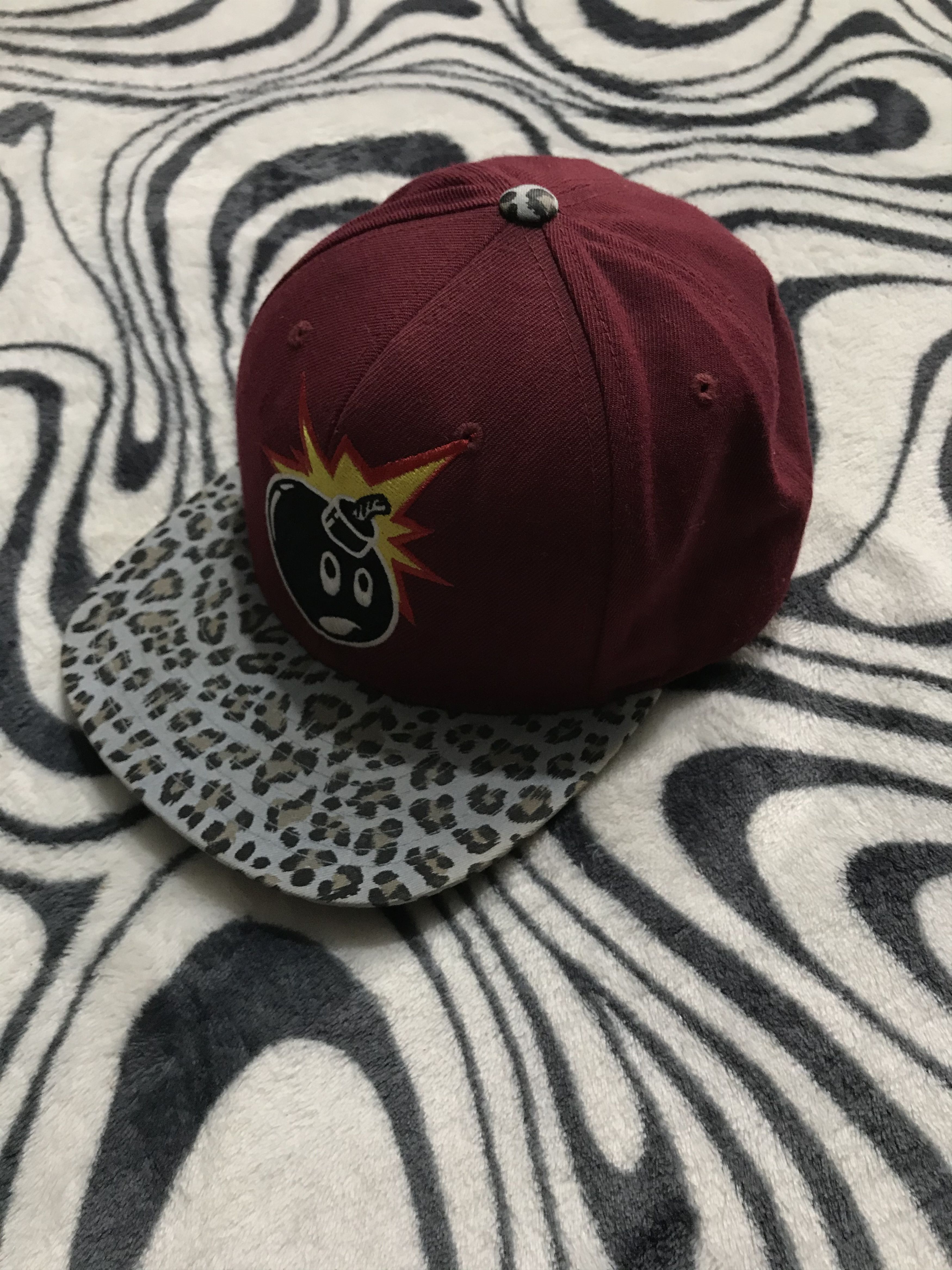 The Hundreds The Hundreds Trucker Hat Cap Snapback Burgundy Size ONE SIZE - 2 Thumbnail