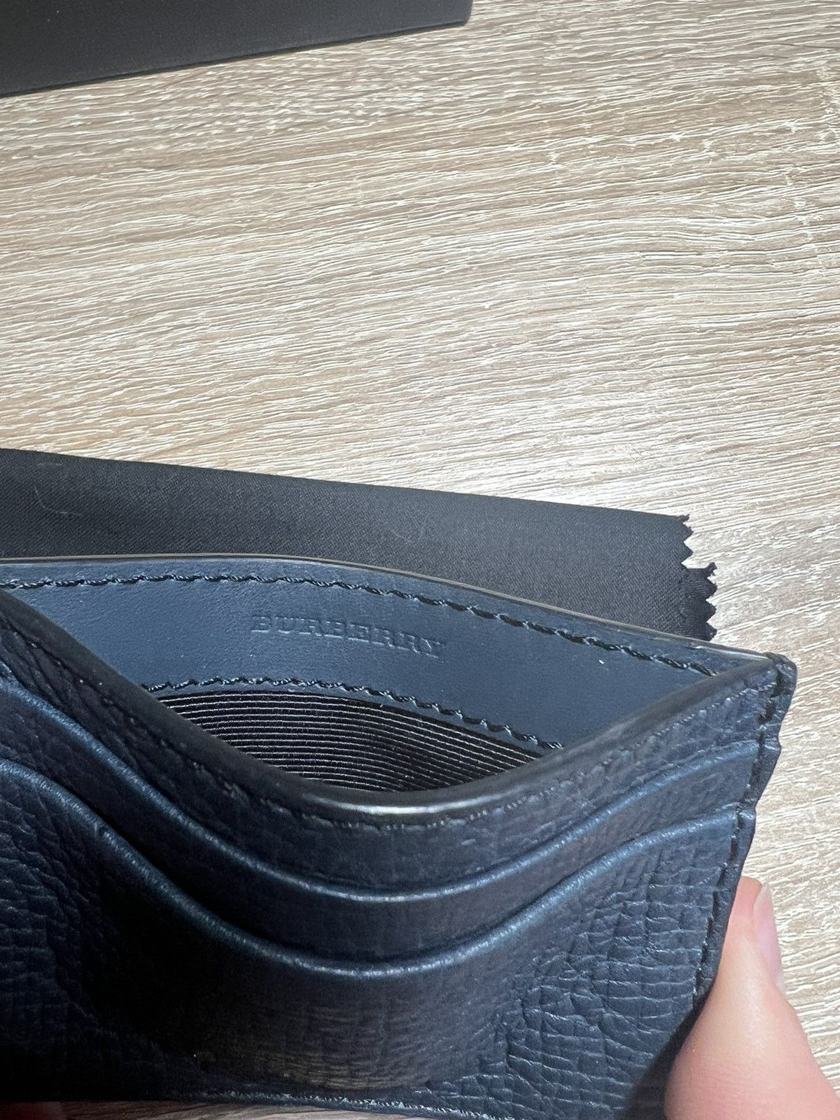 Burberry Burberry canvas and leather cardholder Size ONE SIZE - 3 Thumbnail
