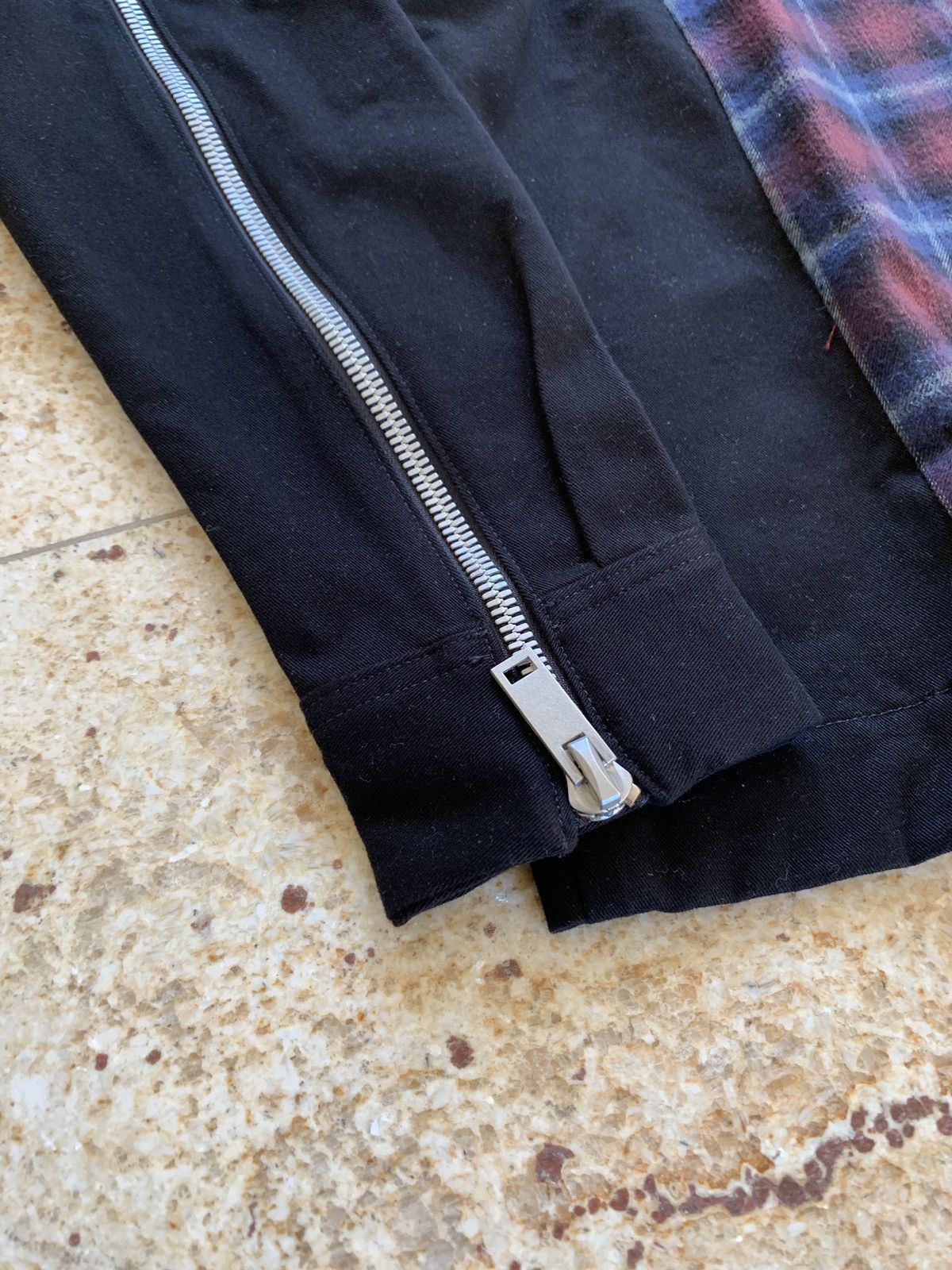 424 Zip Sleeve Flannel Denim Jacket Size US S / EU 44-46 / 1 - 5 Thumbnail