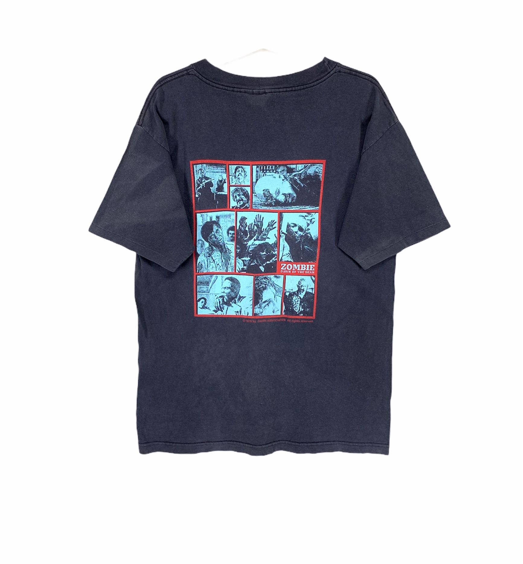 Dawn of the dead 1978 zombie horror film vintage 90s shirt