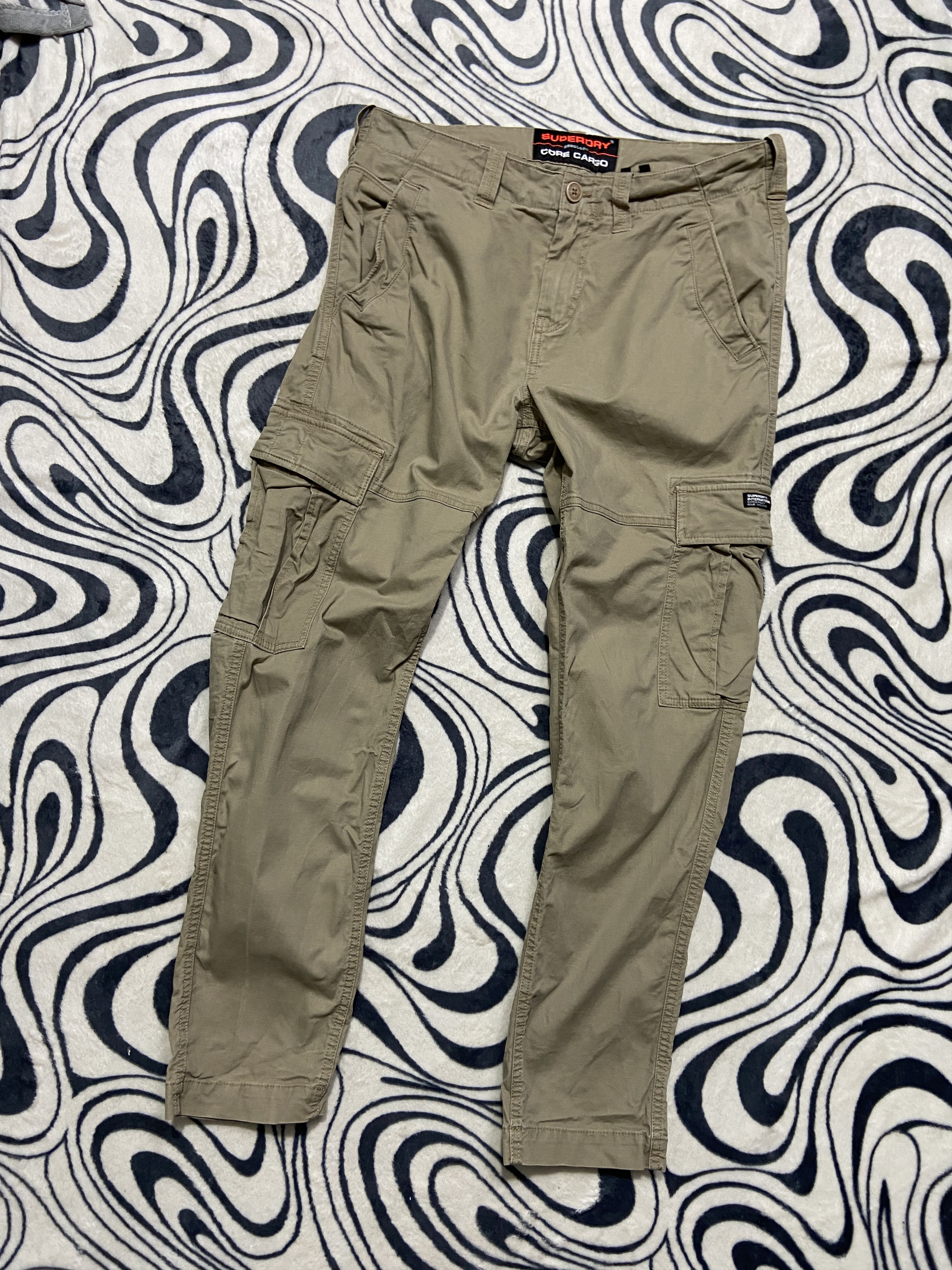 Superdry Superdry Vintage Mens Cargo Pants Size US 34 / EU 50 - 1 Thumbnail