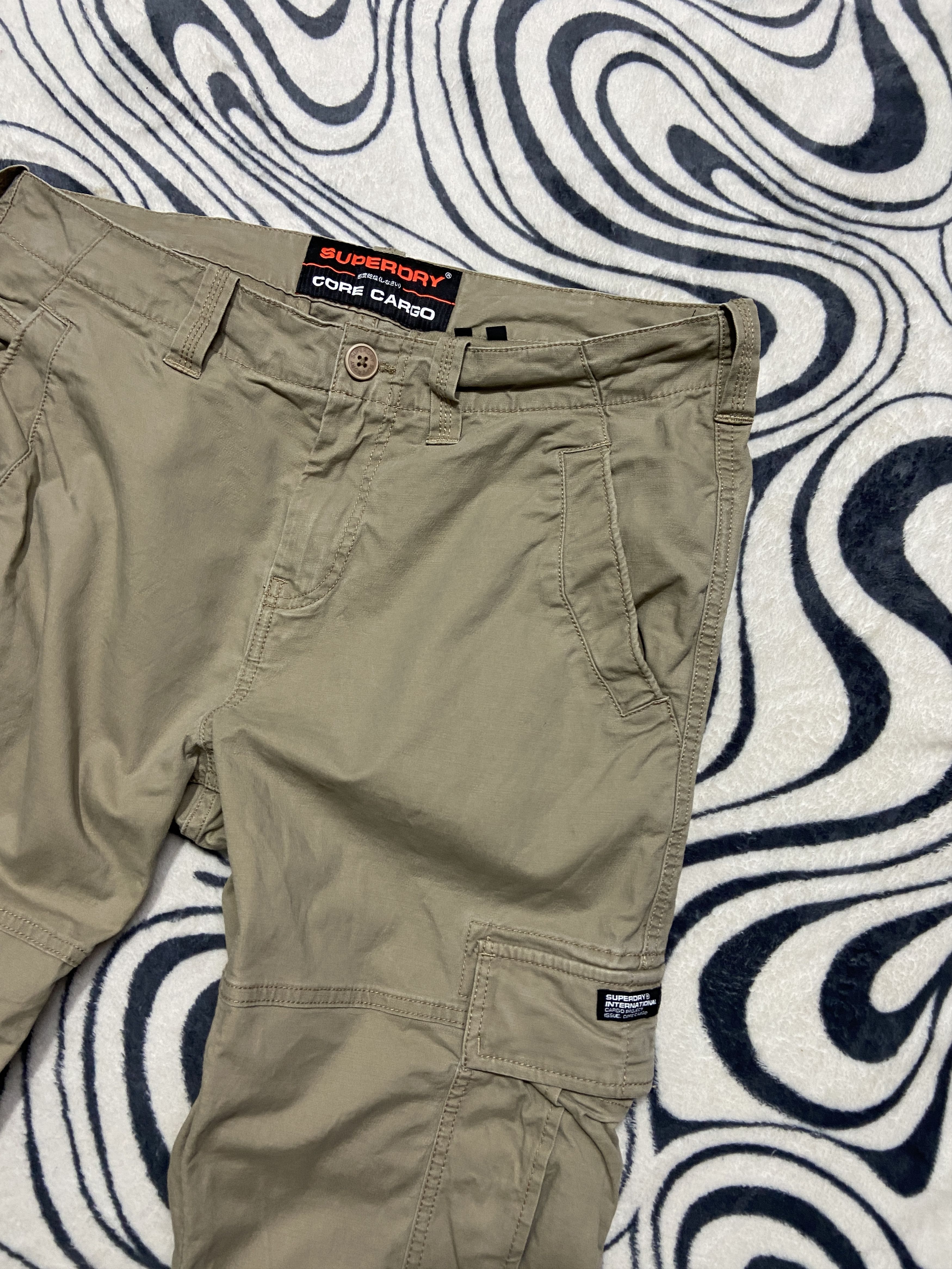 Superdry Superdry Vintage Mens Cargo Pants Size US 34 / EU 50 - 2 Thumbnail