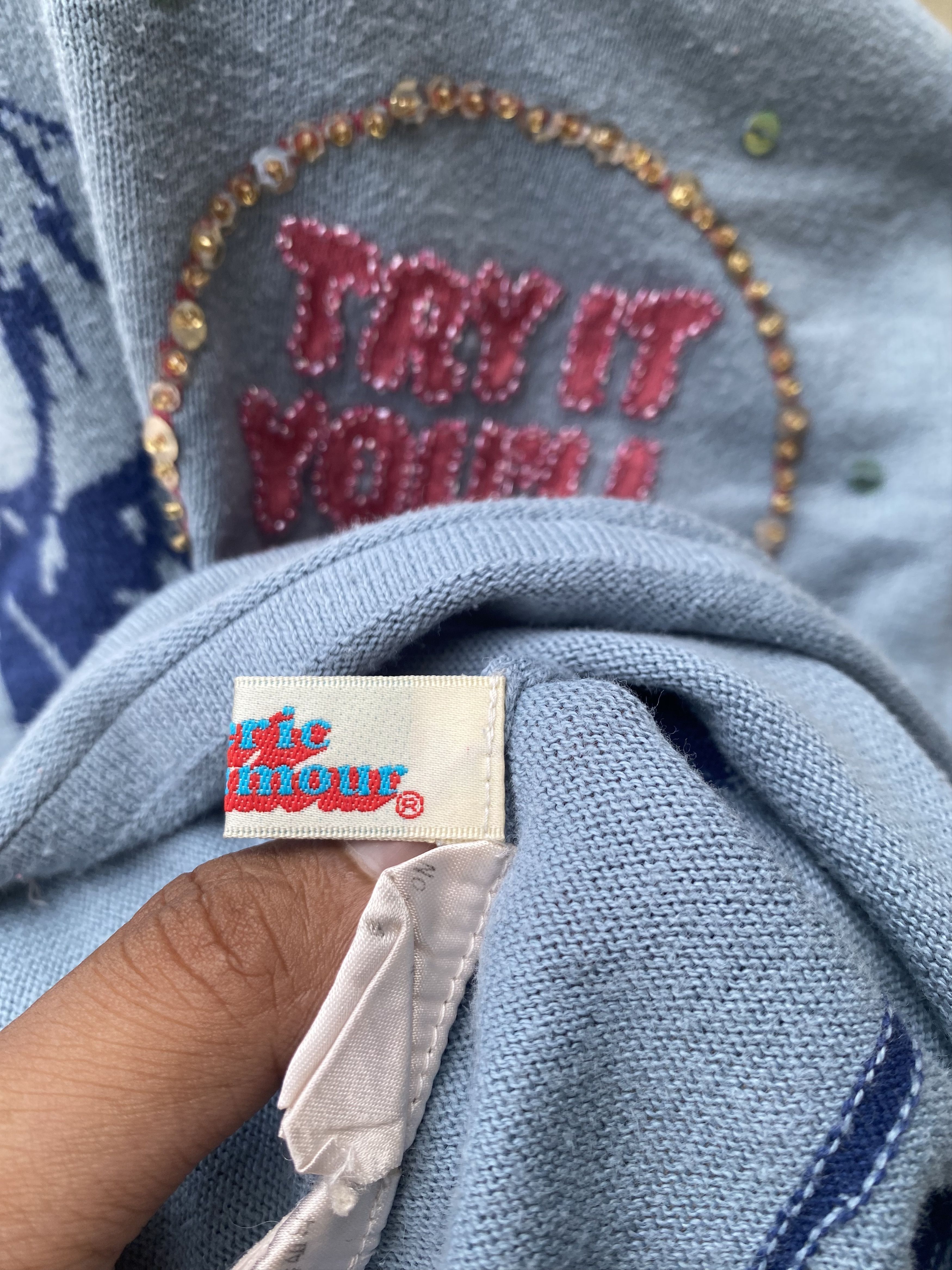 Hysteric Glamour vintage 90s blue top; open back Size M / US 6-8 / IT 42-44 - 8 Thumbnail