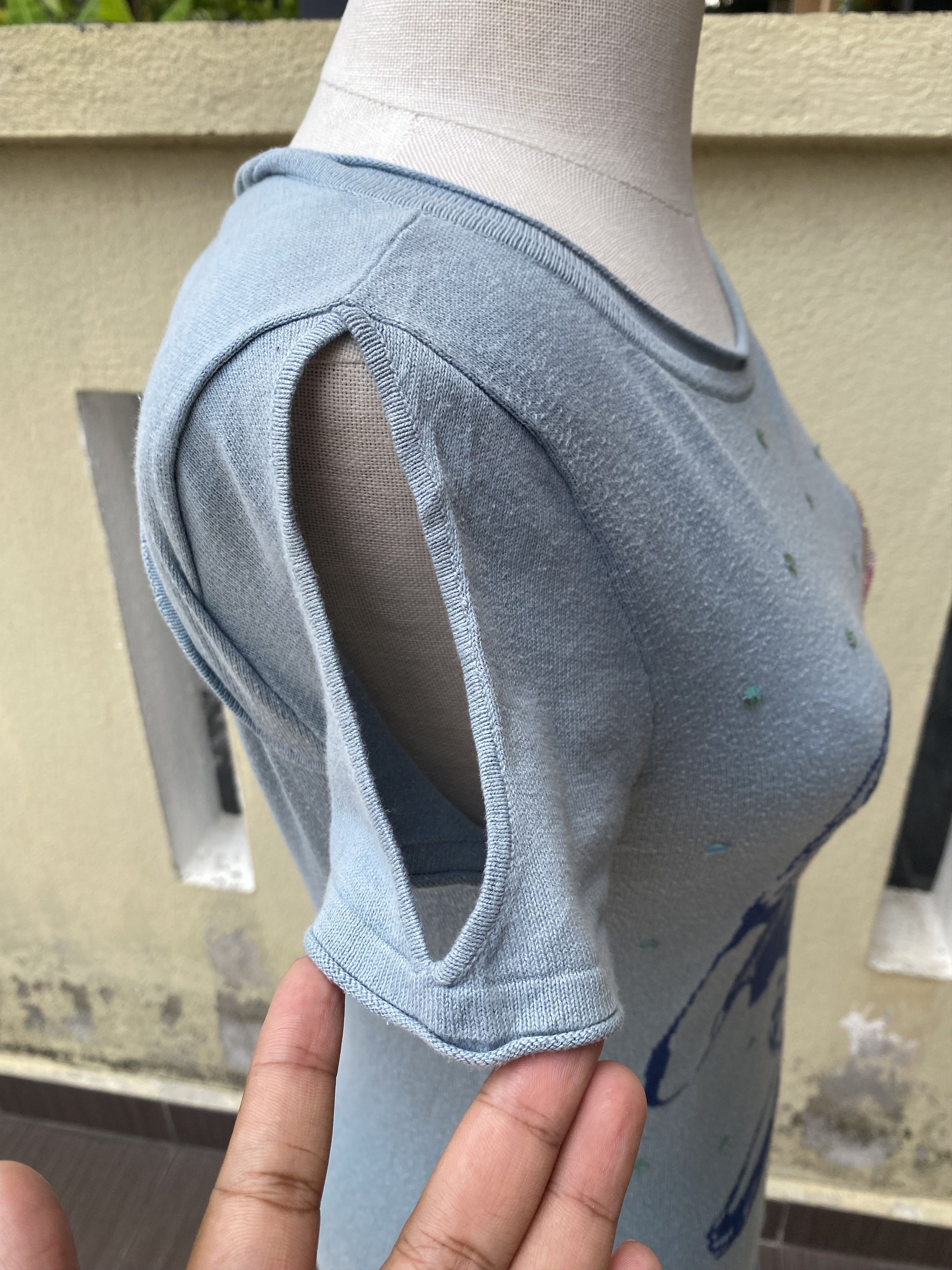 Hysteric Glamour vintage 90s blue top; open back Size M / US 6-8 / IT 42-44 - 6 Thumbnail