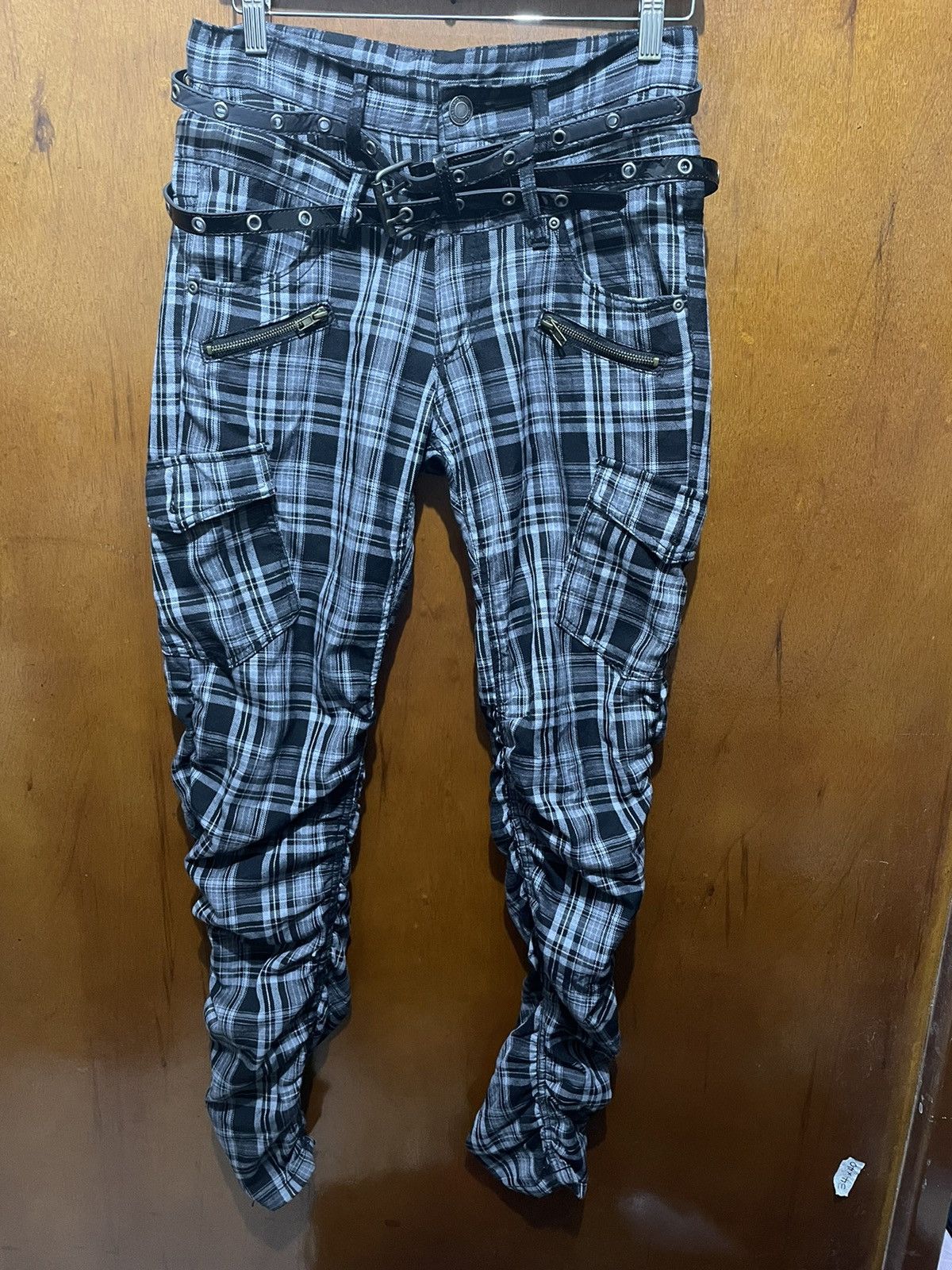 Japanese Brand Rare Bondage Double Waist Japanese Pants Size US 30 / EU 46 - 1 Thumbnail